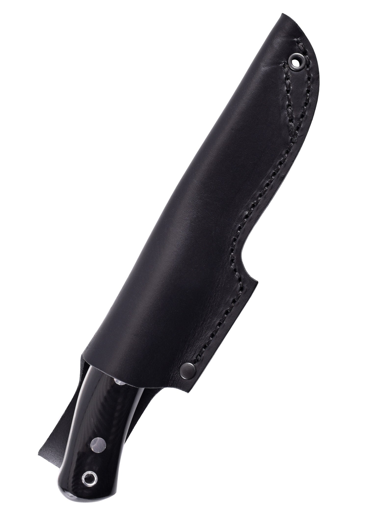 Imagen única de: Cuchillo Fijo Bosque Sueco, Micarta Negra, Casström