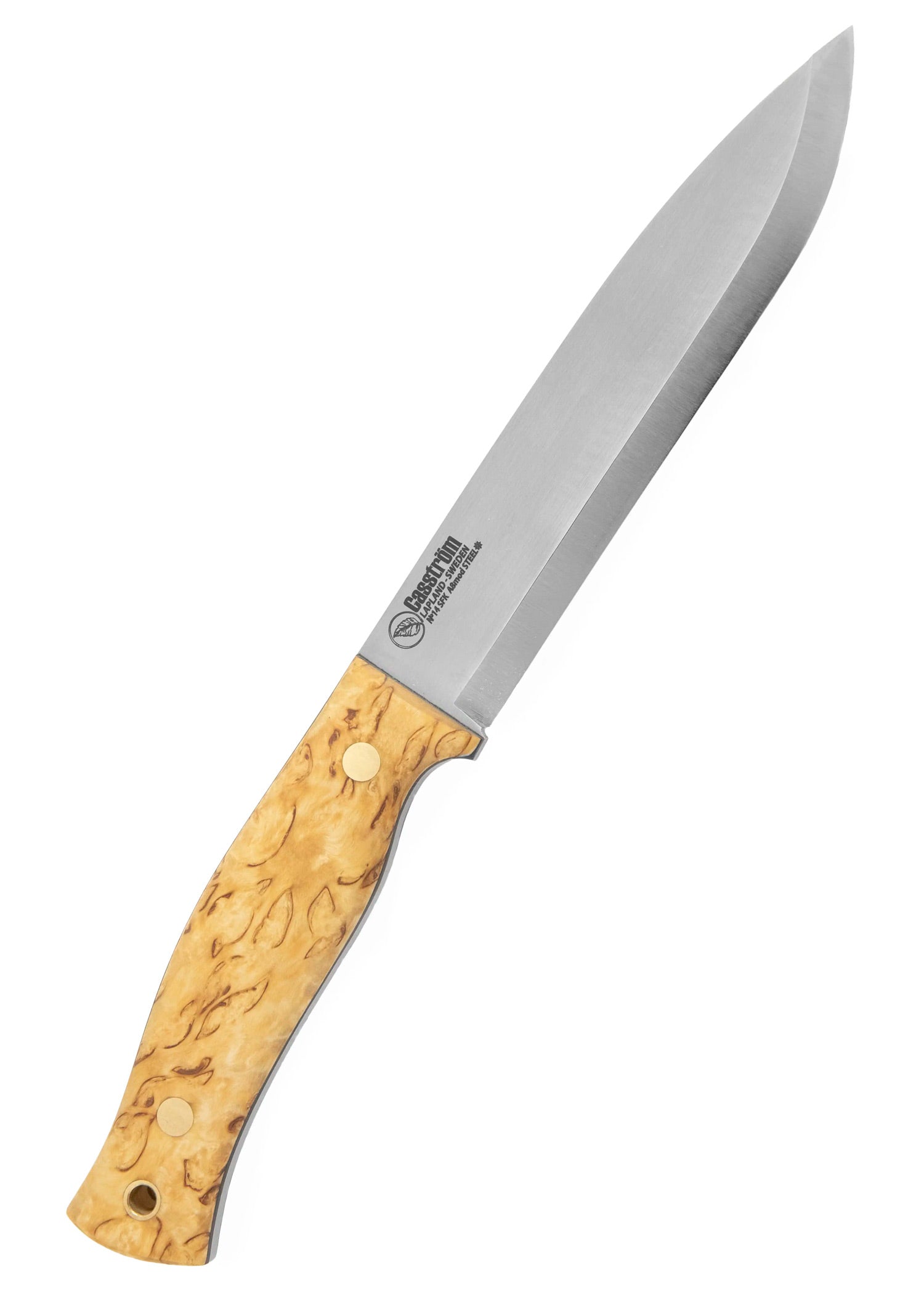 Imagen única de: Casström, Cuchillo Forestal Sueco No. 14, Abedul A La Parrilla
