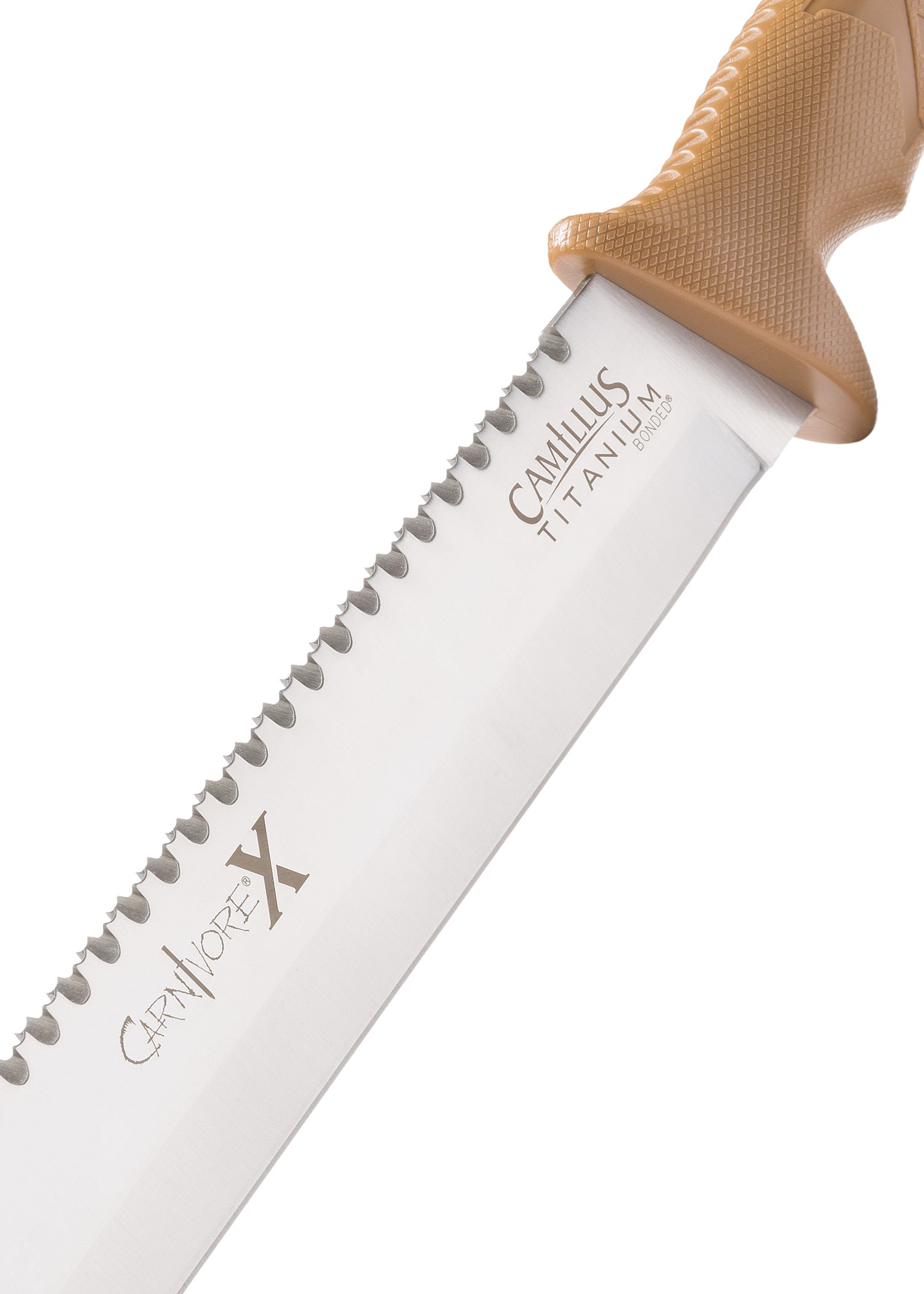 Imagen única de: Camillus Carnivore X, Machete Con Funda, Mango Marrón