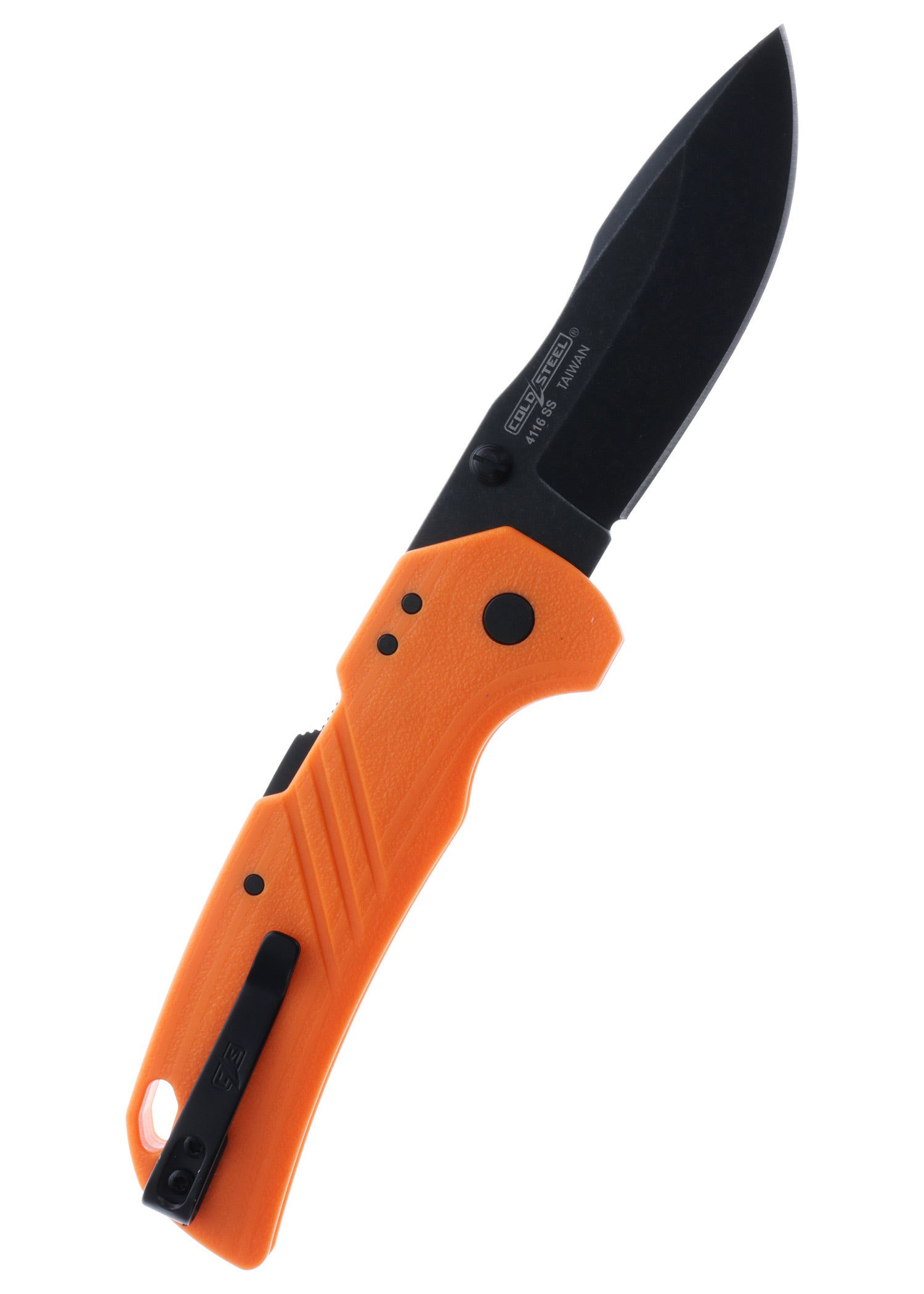 Imagen única de: Navaja De Bolsillo Cold Steel Engage Clip Point 3, Color Naranja Brillante