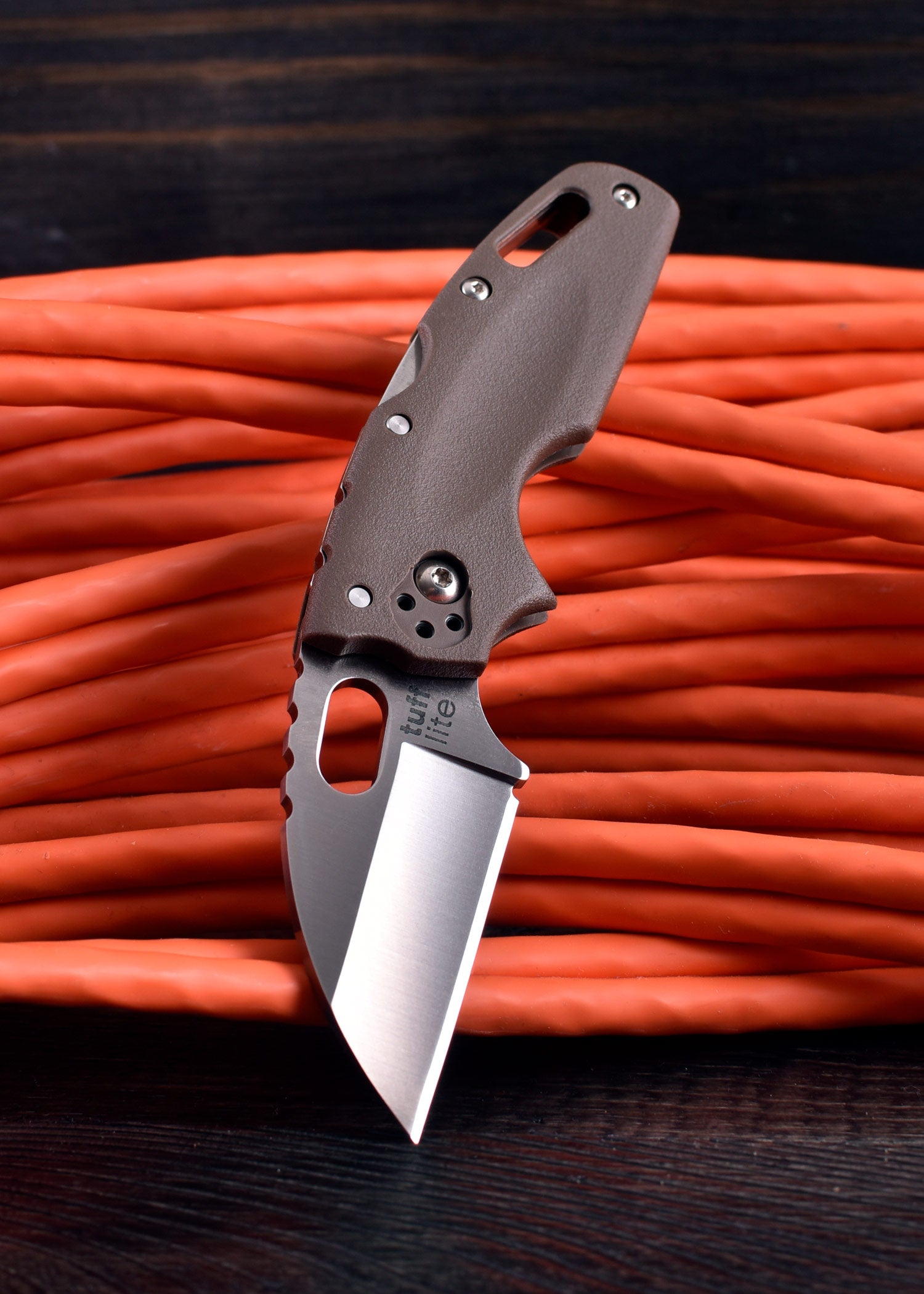 Imagen única de: Navaja De Bolsillo Tuff Lite, Filo Liso, Flat Dark Earth