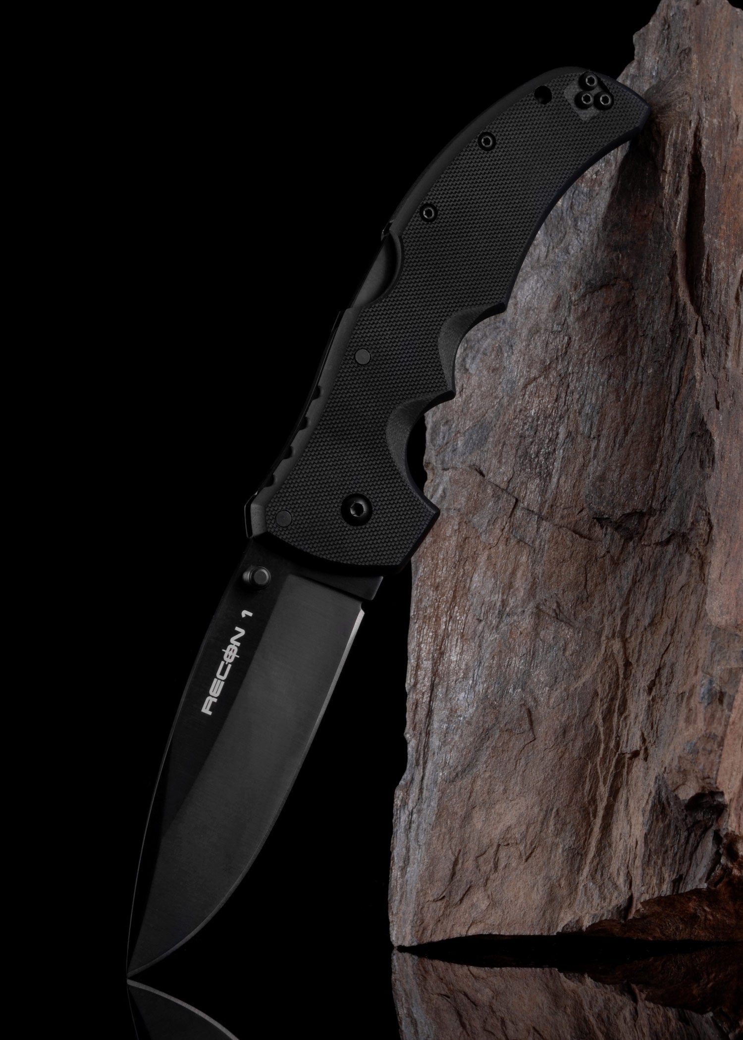 Imagen única de: Navaja Recon 1 Spear Pt., S35vn, Negra