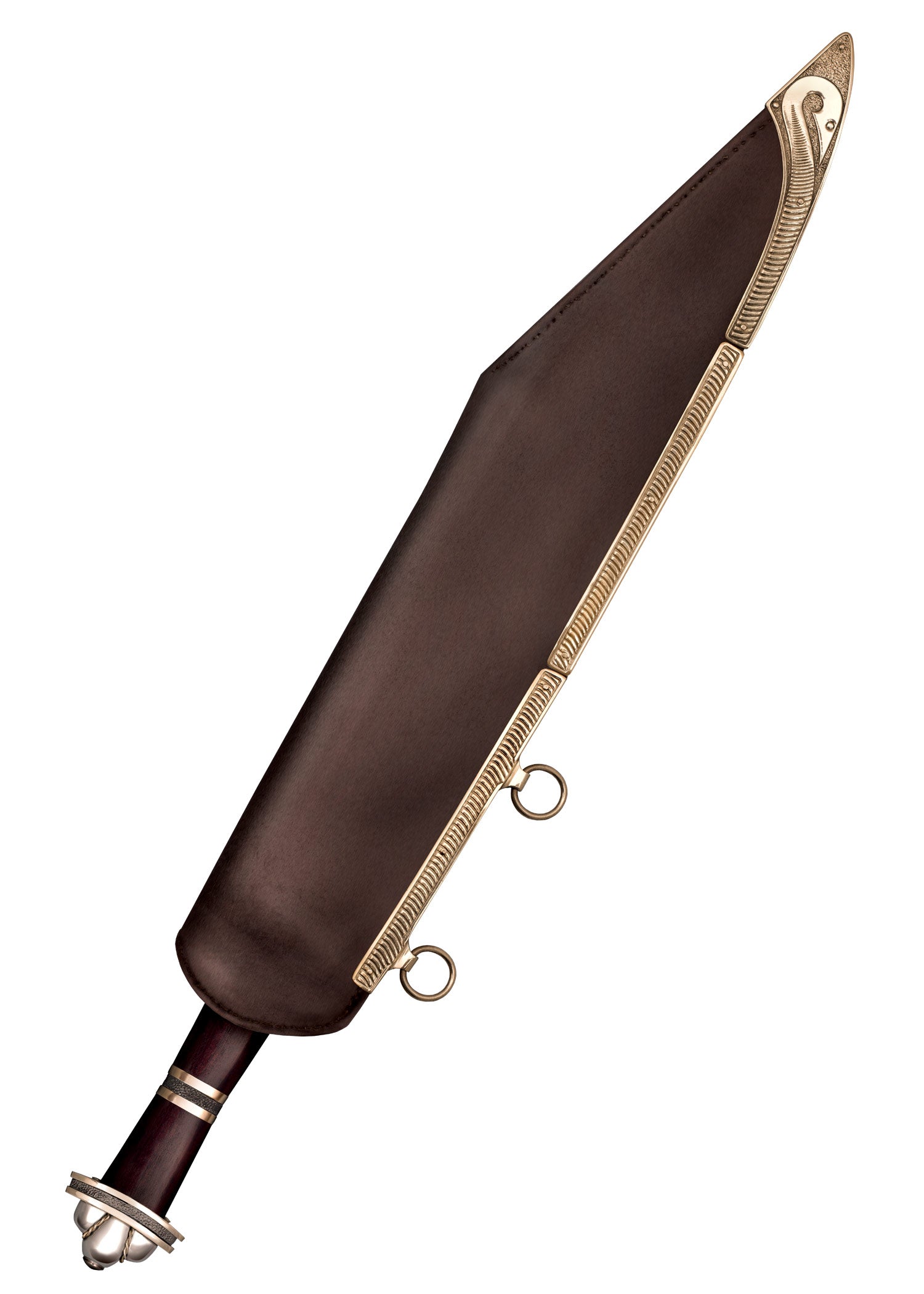 Imagen única de: Sax (Seax) Largo Fabricado En Acero Damasco.