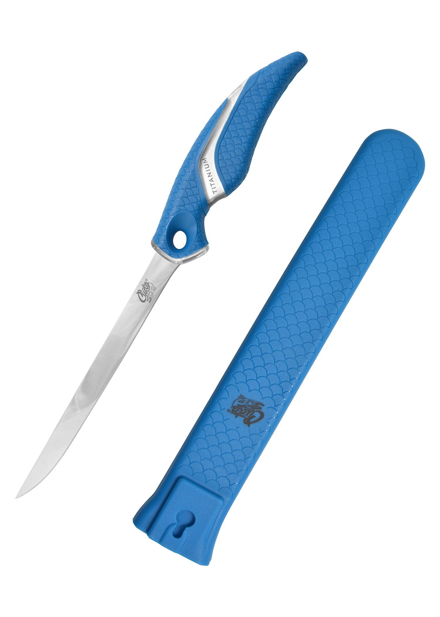 Imagen única de: Cuchillo Fileteador Cuda 17,7 Cm Con Funda Incluida