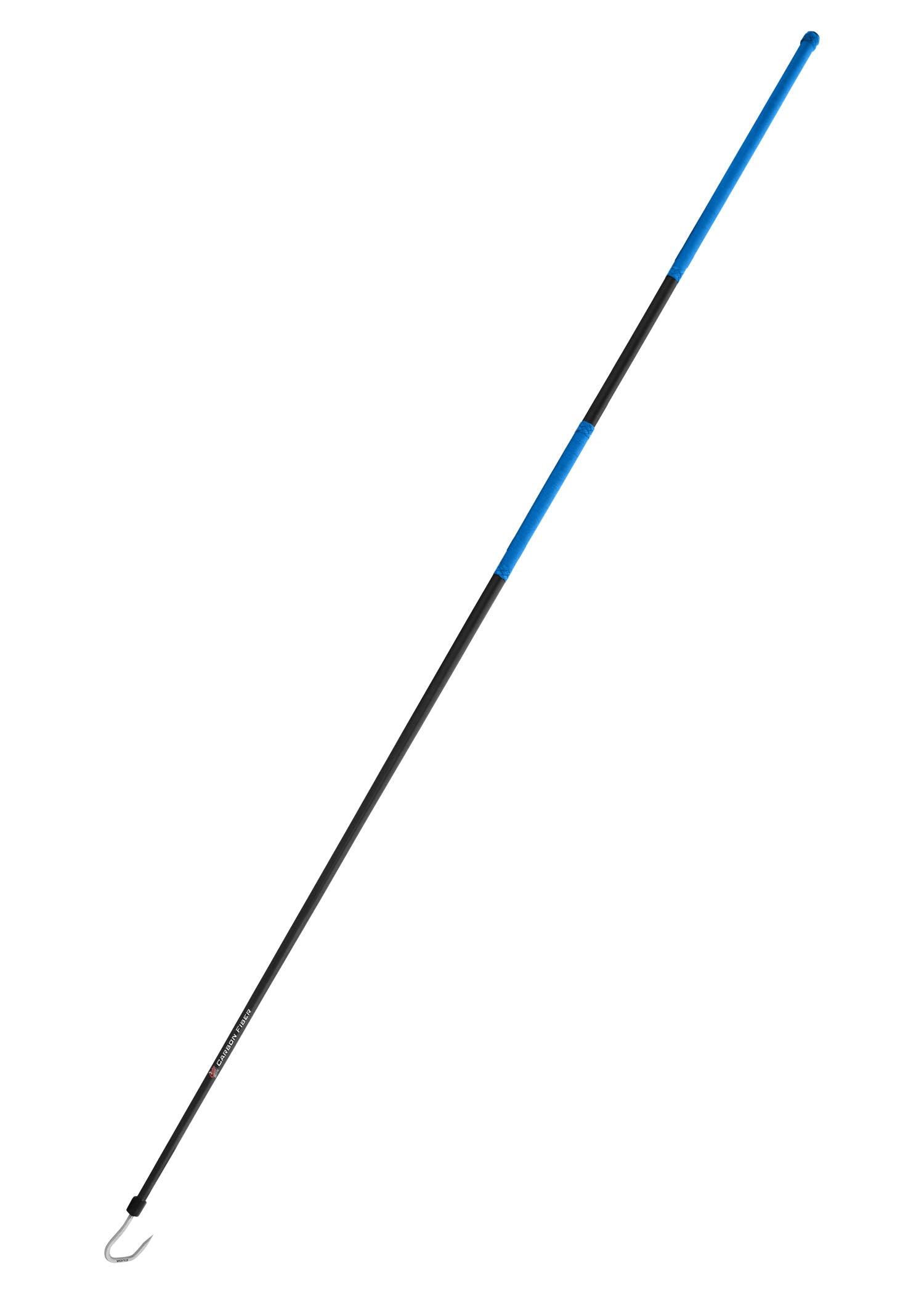 Imagen única de: Garfio De Fibra De Carbono Cuda - Eje De 8 Pies Con 2 Ganchos