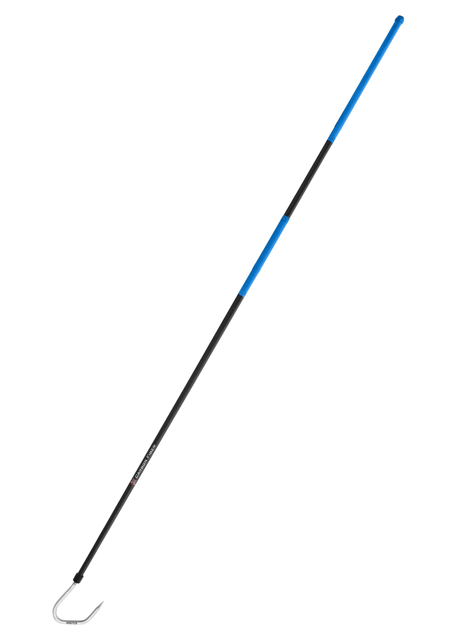 Imagen única de: Garfio De Fibra De Carbono Cuda - Eje De 8 Pies Con 4 Ganchos