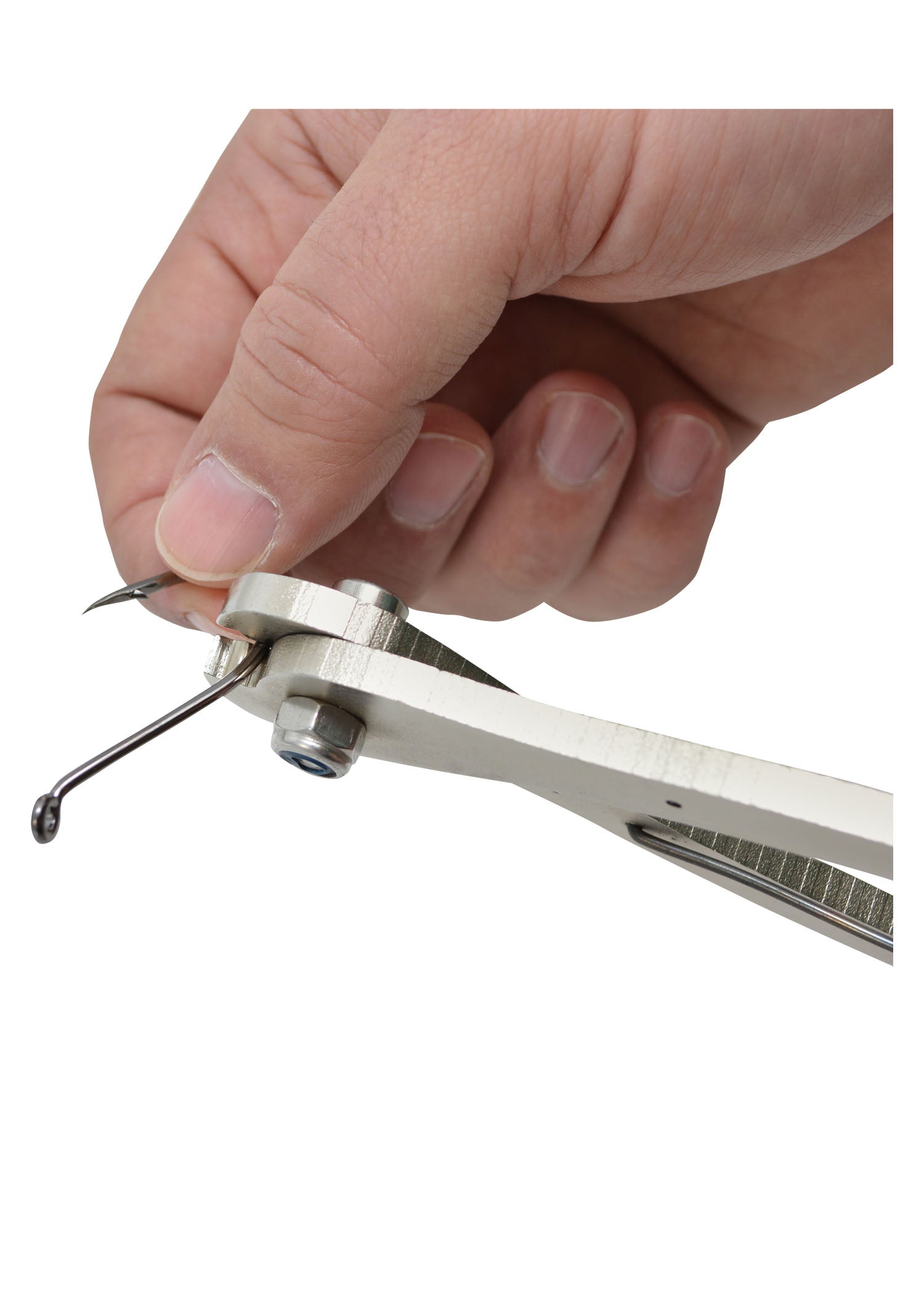 Imagen única de: Cortador De Anzuelos De Acero Al Carbono Cuda 10.5: Corta Hasta 6 Anzuelos Ott"