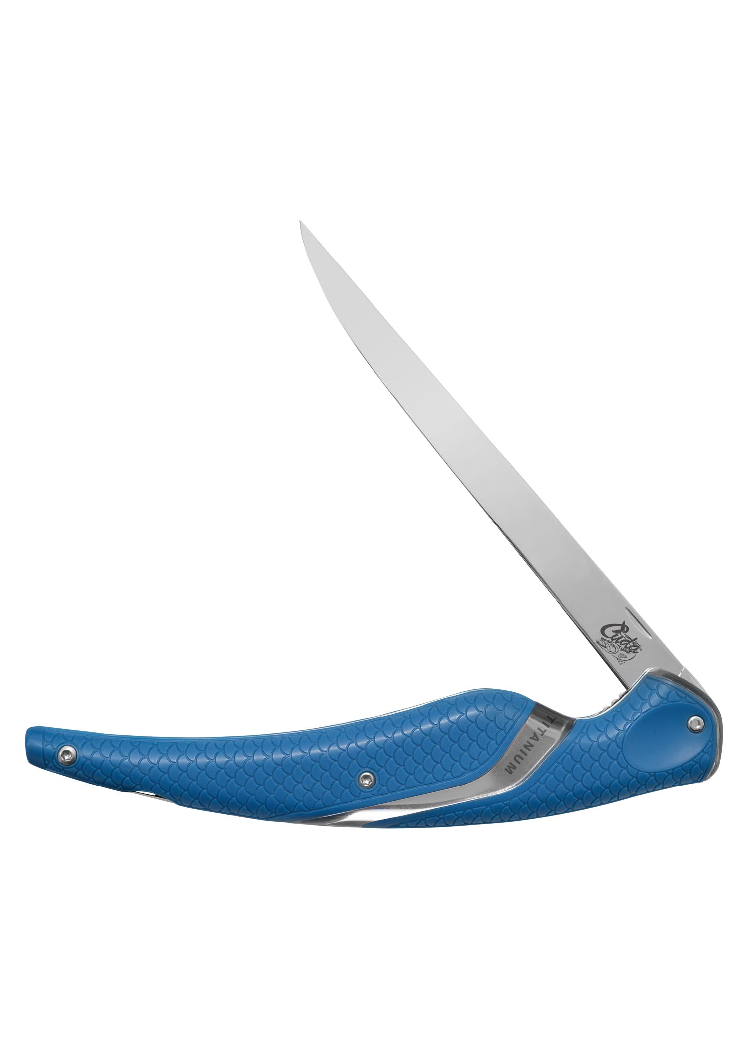 Imagen única de: Cuchillo Para Filetear Plegable Cuda 6.5 De Titanio"