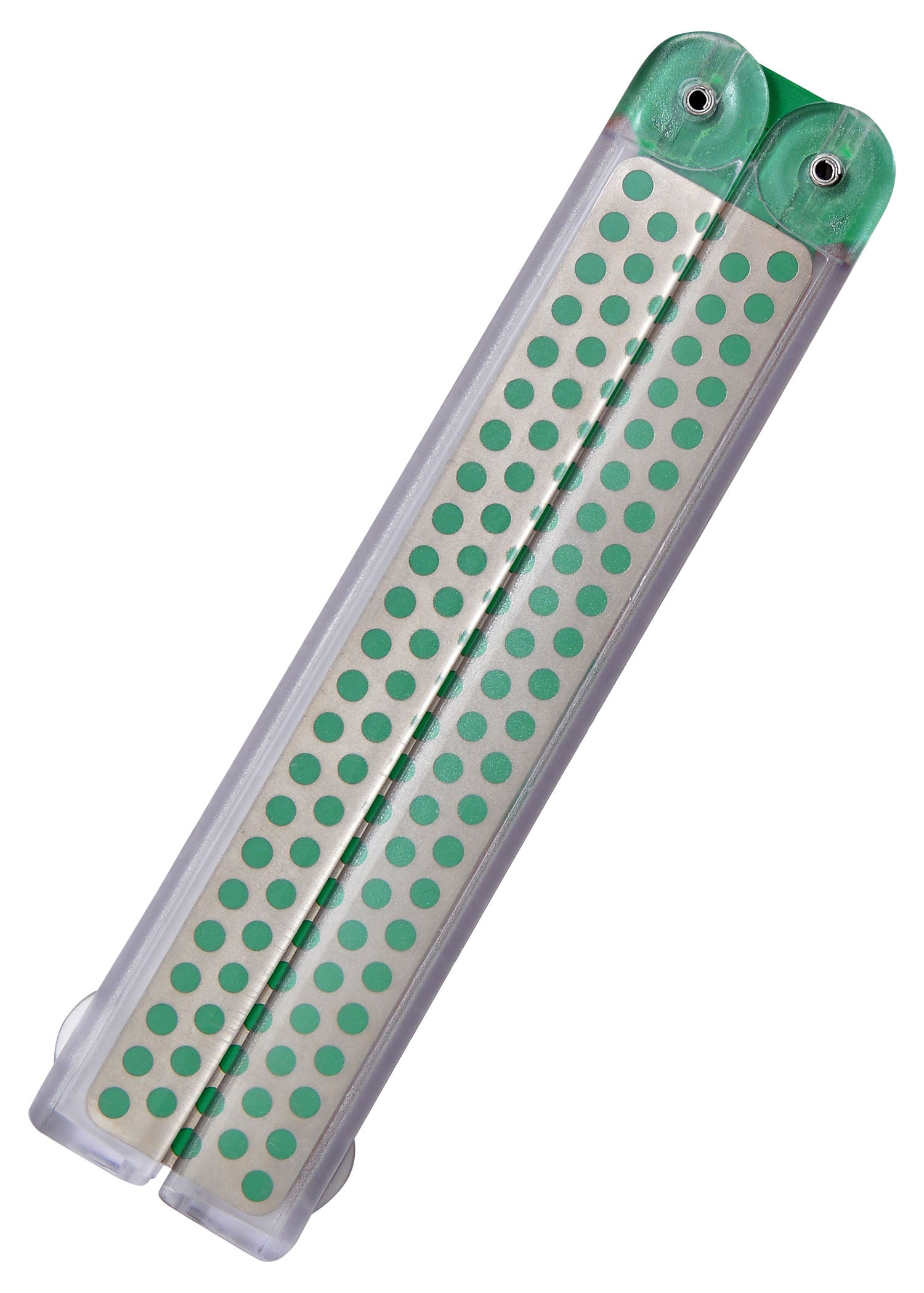 Imagen única de: Afilador De Cuchillos Y Ganchos Cuda Marine - 2 Caras (Fino/extrafino)