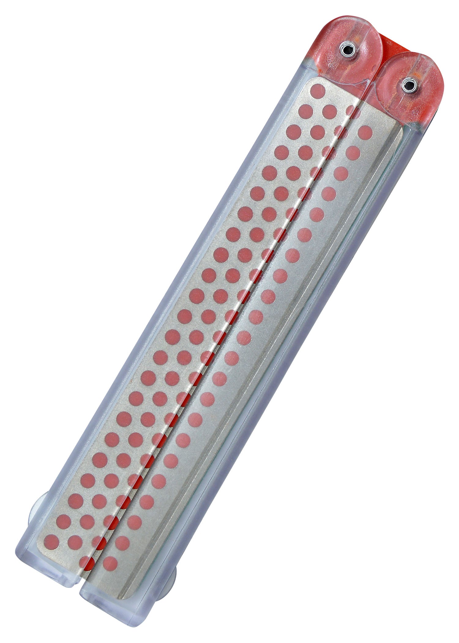 Imagen única de: Afilador De Cuchillos Y Ganchos Cuda Marine - 2 Caras (Fino/extrafino)