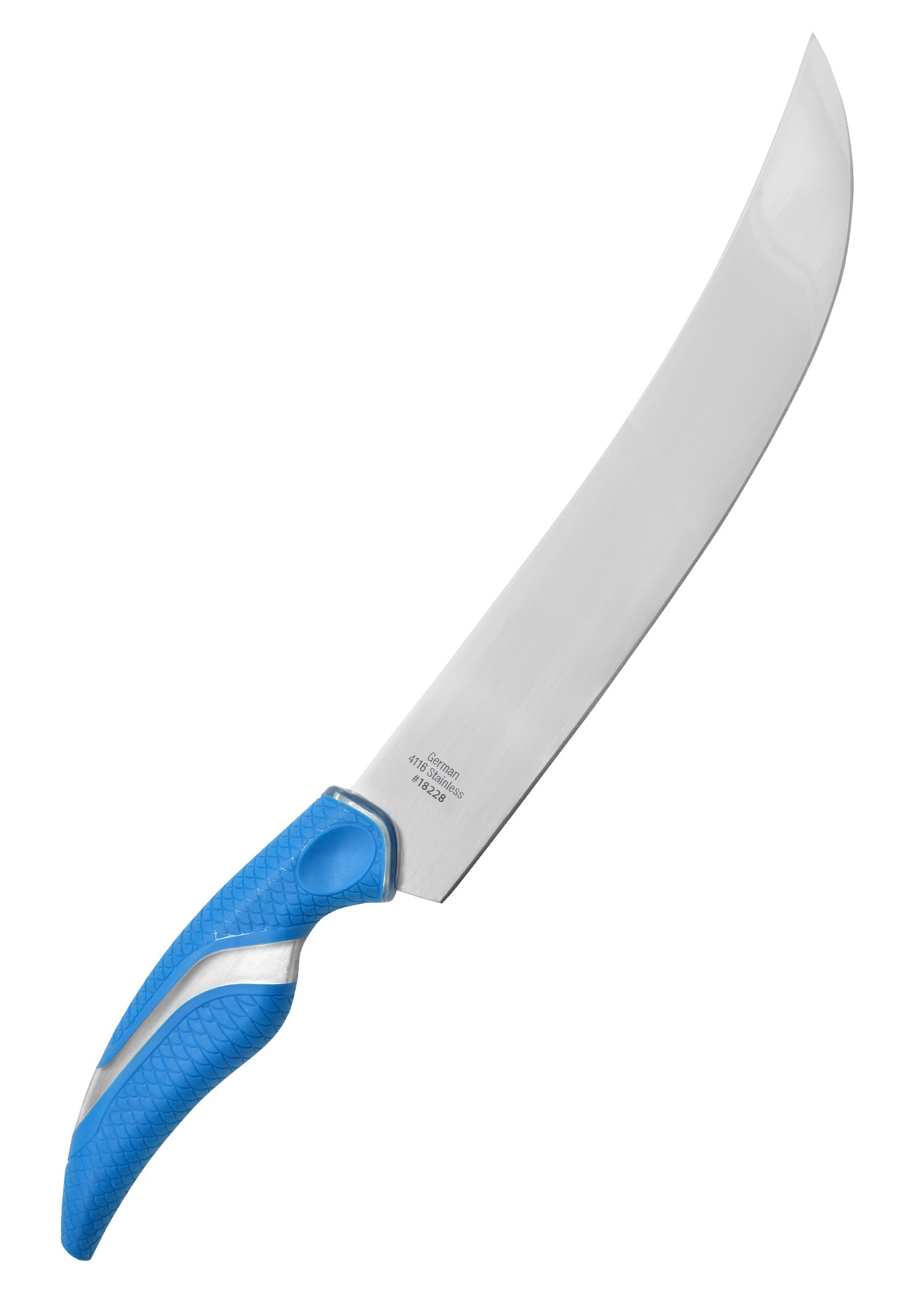 Imagen única de: Cuchillo De Hoja Curva Adherida De Titanio Cuda 10"