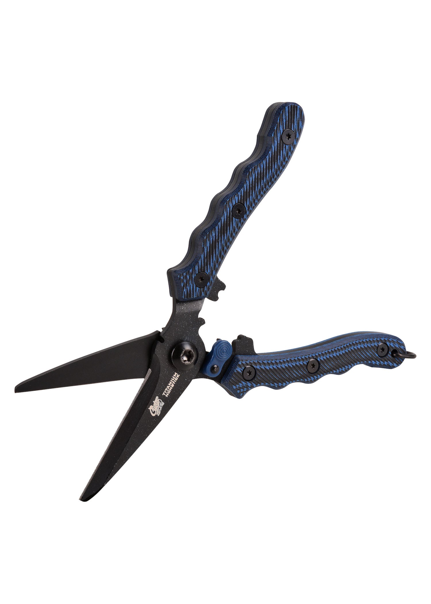 Imagen única de: Cuda 8 Tijeras Profesionales Antiadherentes De Titanio"