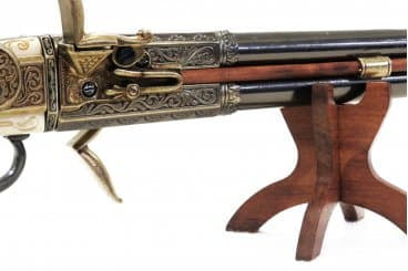 Imagen única de: Pistola De 2 Cañones Giratorios, Reino Unido 1750, Réplica No Funcional 1264