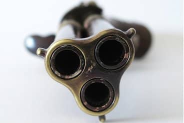 Imagen única de: Pistola De 3 Cañones Giratorios Francia S. XVIII 5309