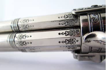 Imagen única de: Pistola De 4 Cañones Giratorios, Francia S. Xviii 1307