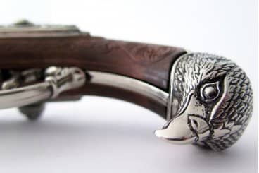 Imagen única de: Pistola De 4 Cañones Giratorios, Francia S. Xviii 1307