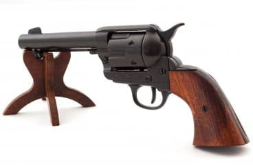 Imagen única de: Revólver Peacemaker Cal.45 4,75", Con 6 Balas, Réplica No Funcional 1-1186N