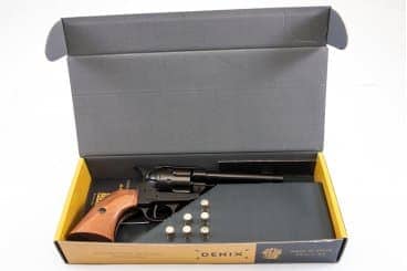 Imagen única de: Revólver Peacemaker Cal.45 4,75", Con 6 Balas, Réplica No Funcional 1-1186N