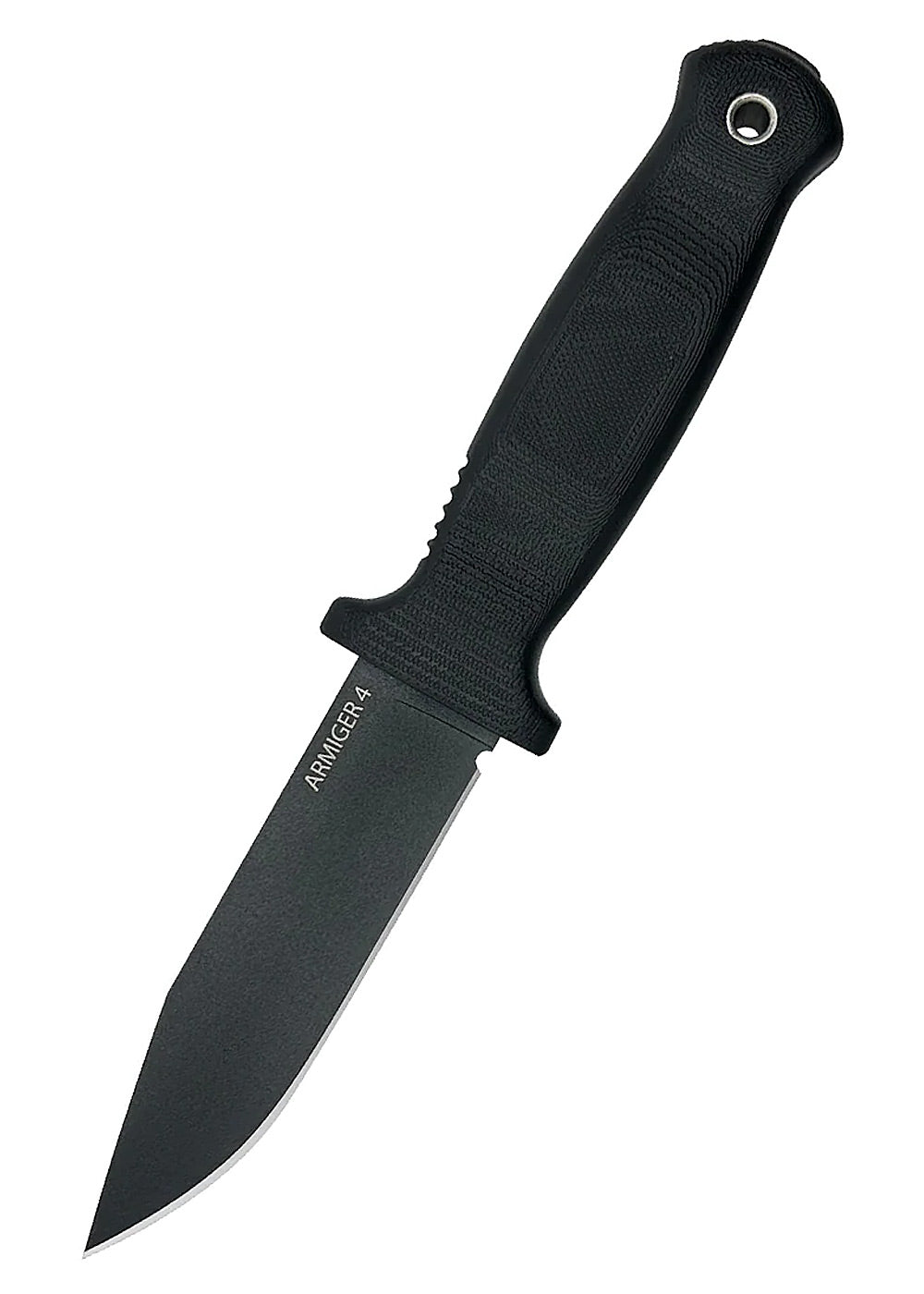 Imagen única de: Cuchillo Fijo Demko Armiger 4, Clip, Negro