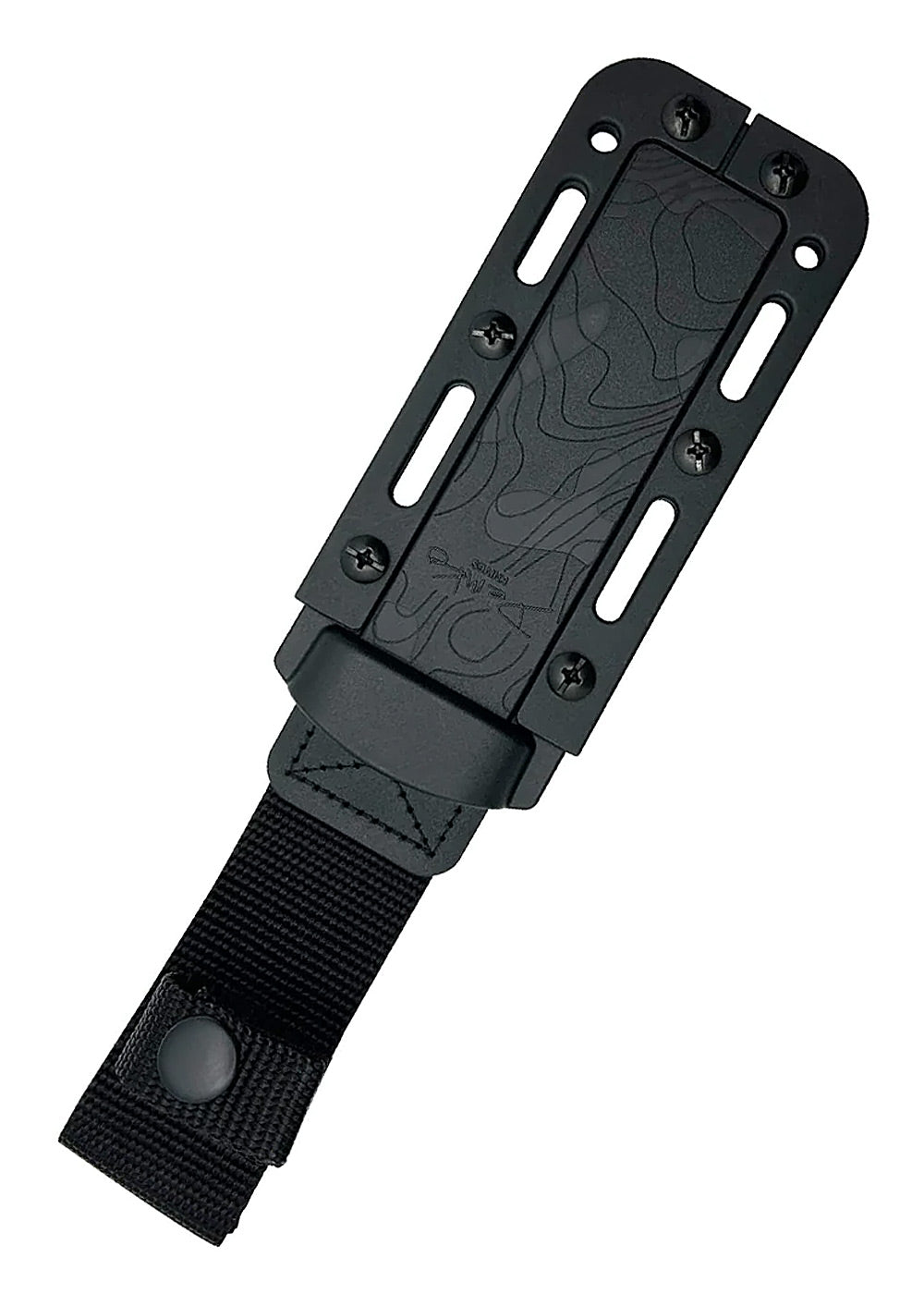 Imagen única de: Cuchillo Fijo Demko Armiger 4, Clip, Negro