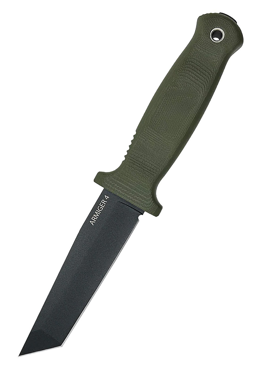 Imagen única de: Cuchillo Fijo Demko Armiger 4, Tanto, Verde Oliva