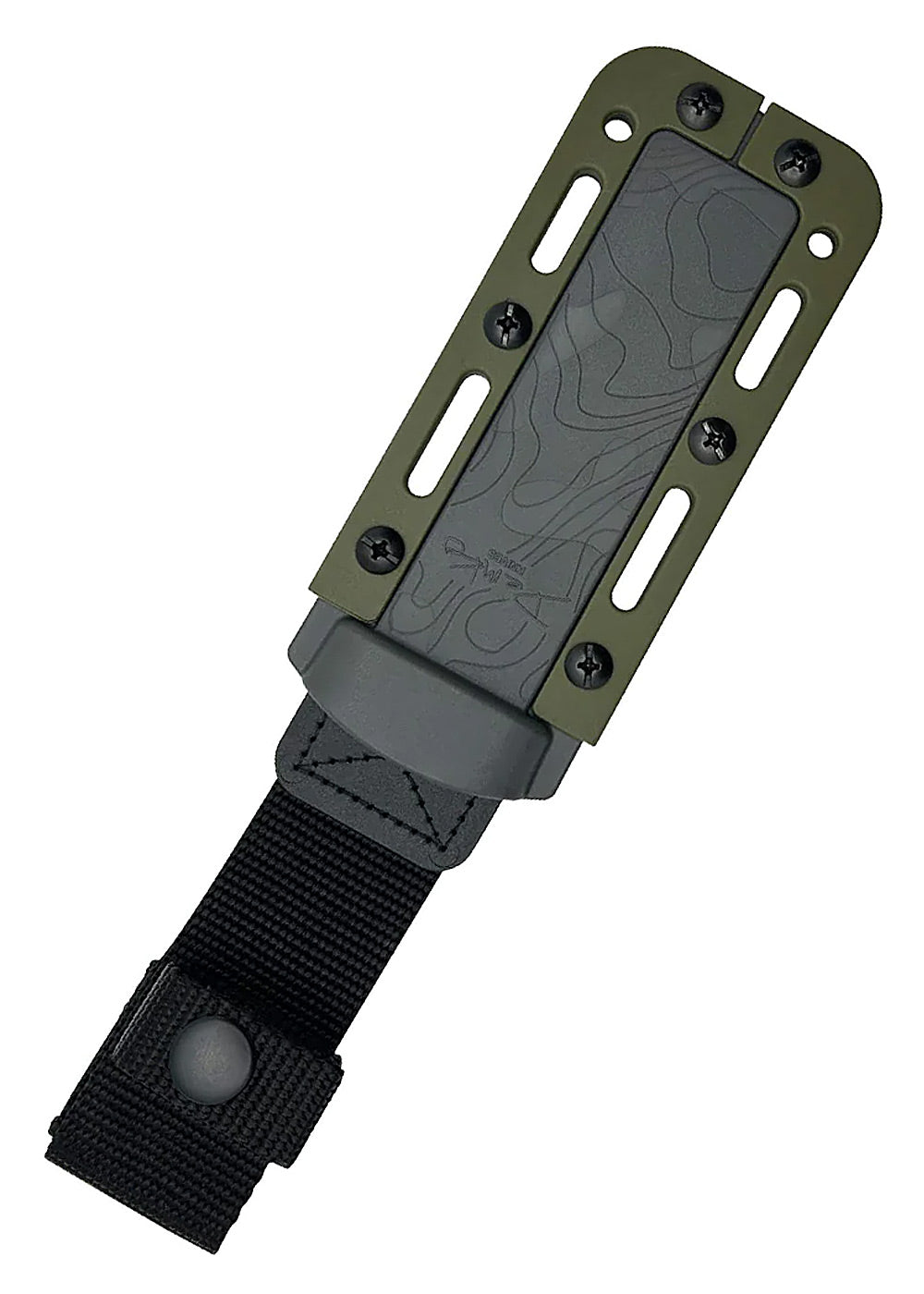 Imagen única de: Cuchillo Fijo Demko Armiger 4, Tanto, Verde Oliva