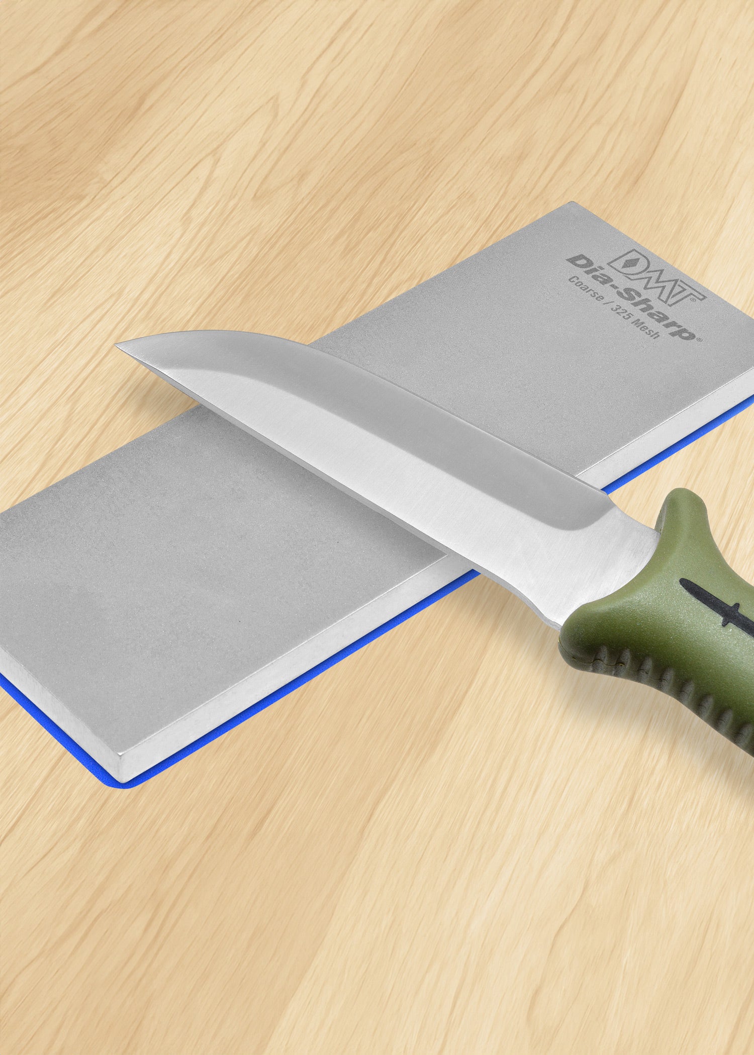 Imagen única de: Piedra De Afilar De Diamante De Doble Cara Dmt Diasharp Gruesa/fina