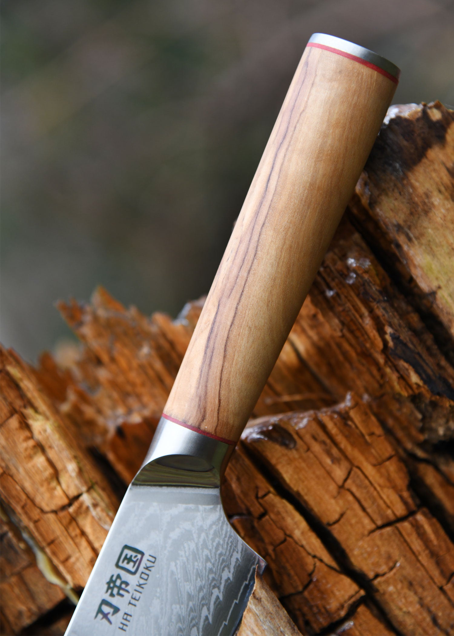 Imagen única de: Cuchillo De Chef, Longitud De Hoja De 16,5 Cm, Acero Damasco