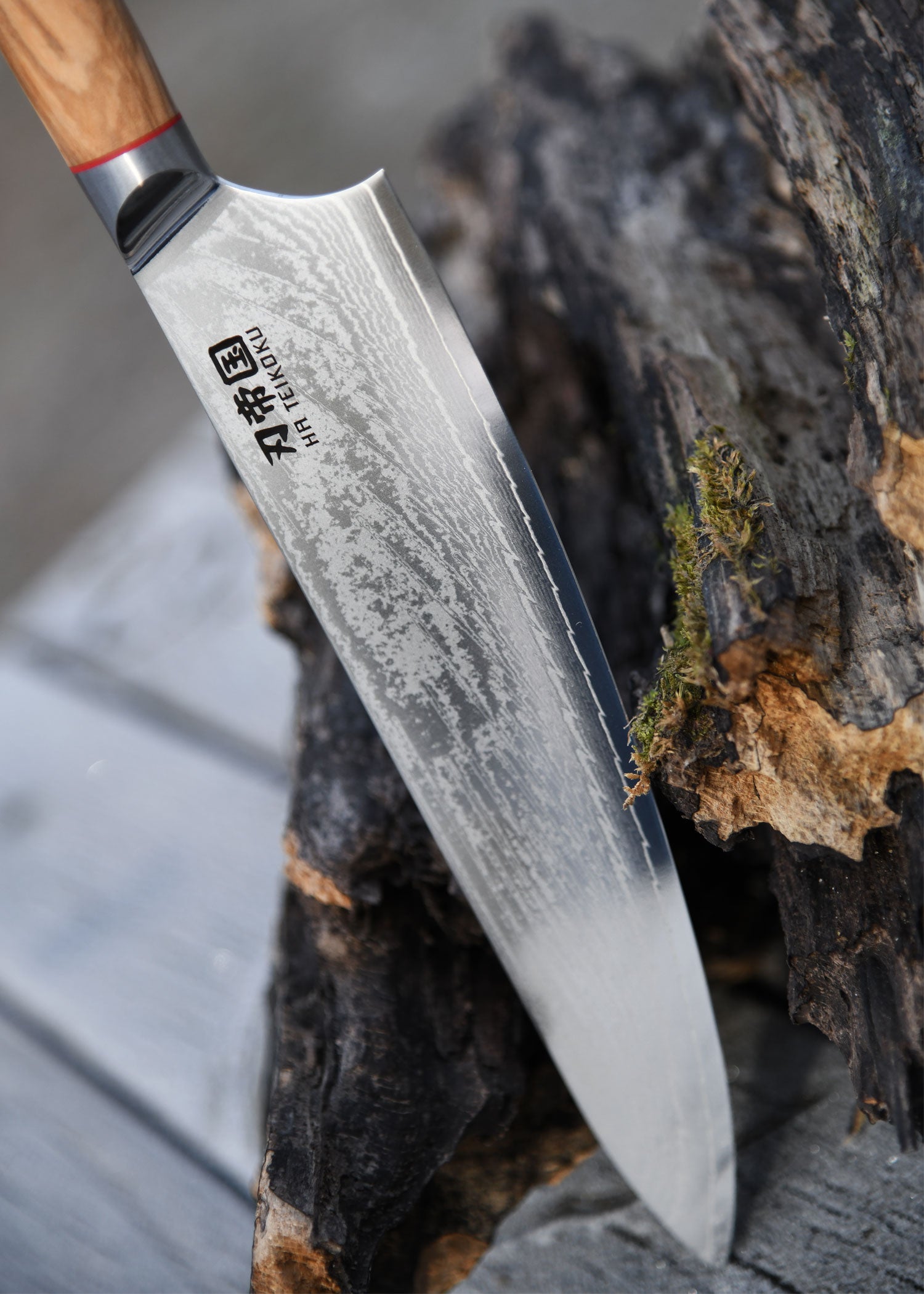 Imagen única de: Cuchillo Cocinero, Longitud De Hoja 24 Cm, Acero Damasco