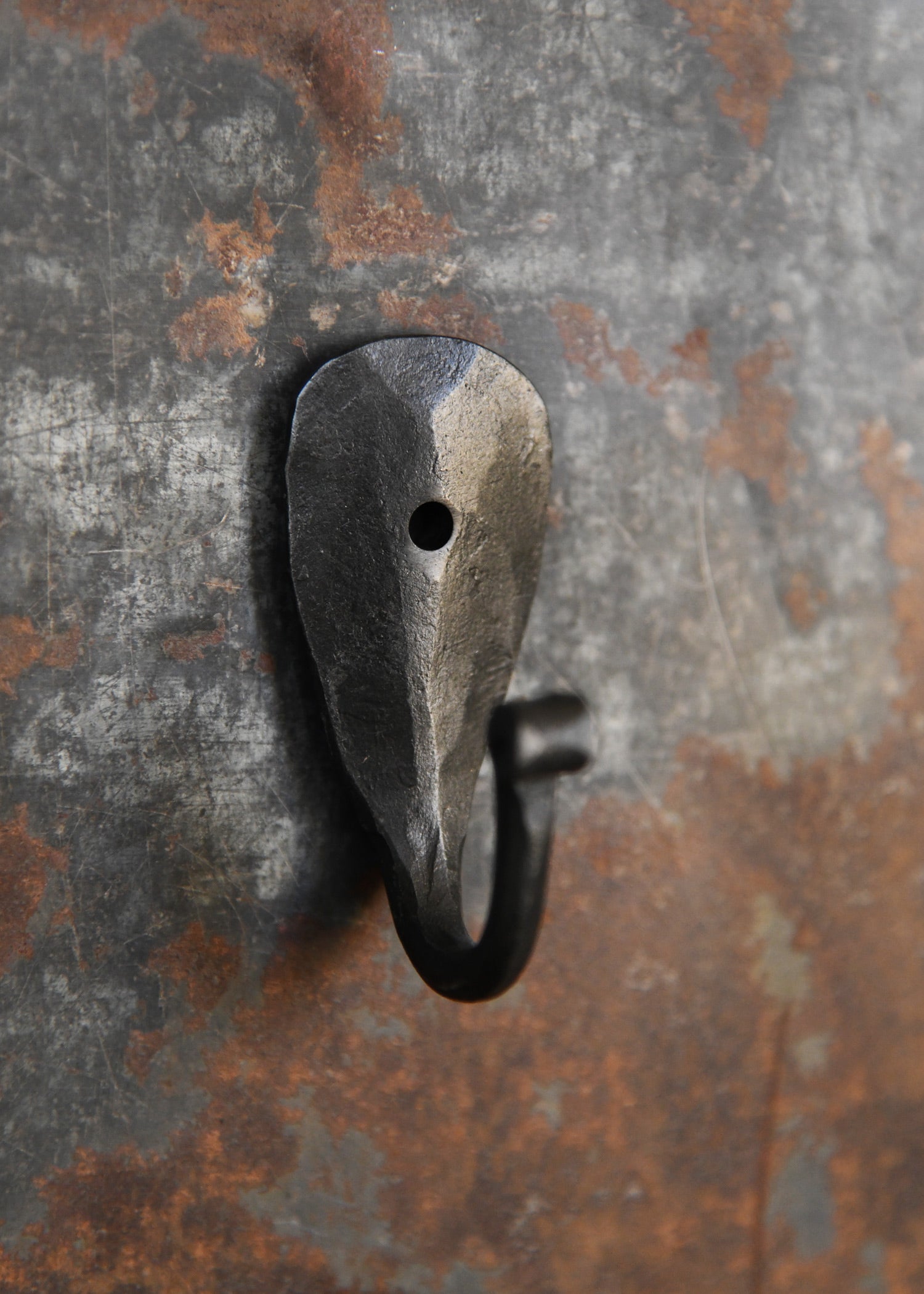 Imagen única de: Gancho De Pared De Acero Forjado