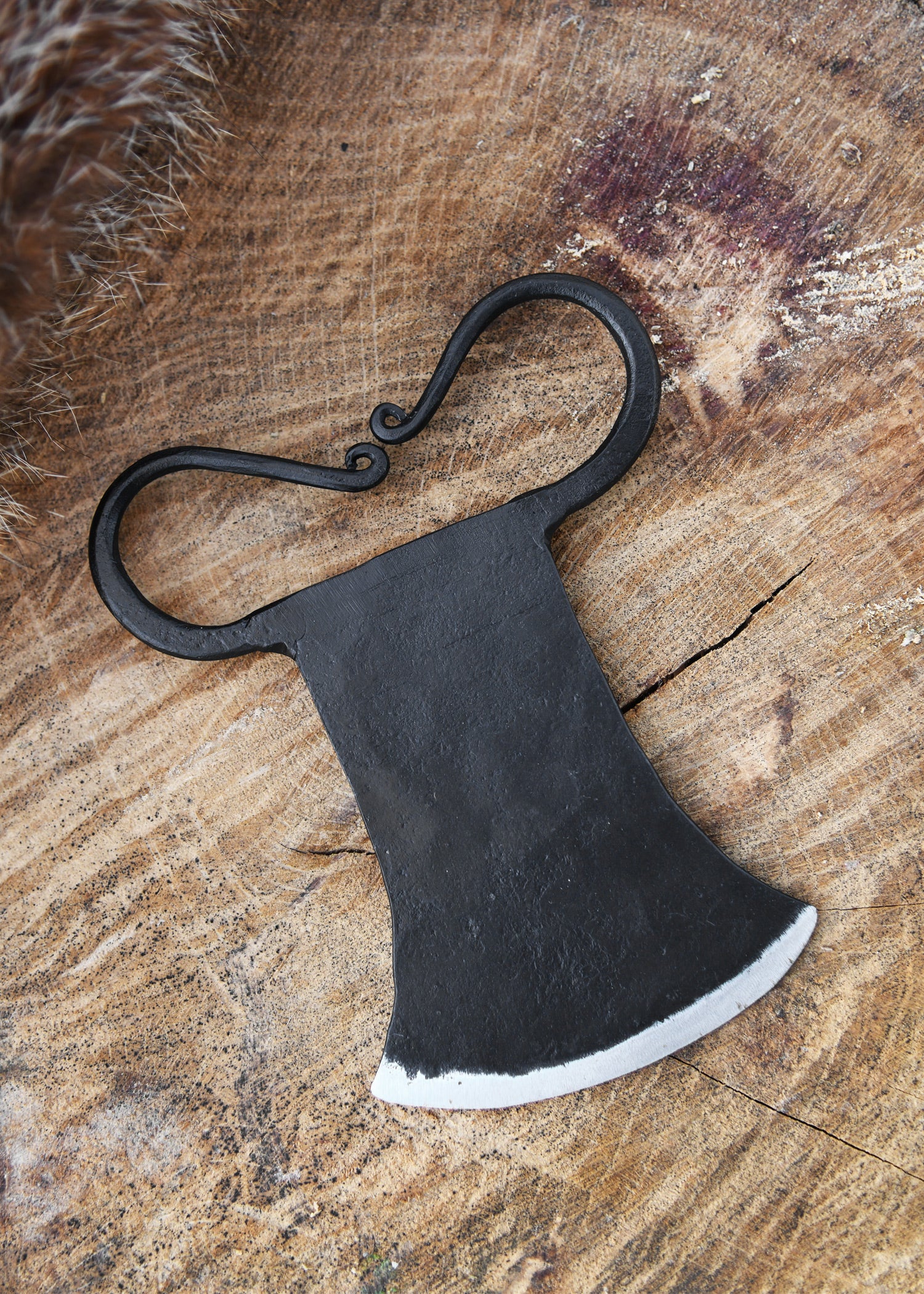 Imagen única de: Cuchillo De Carnicero Forjado, Grande