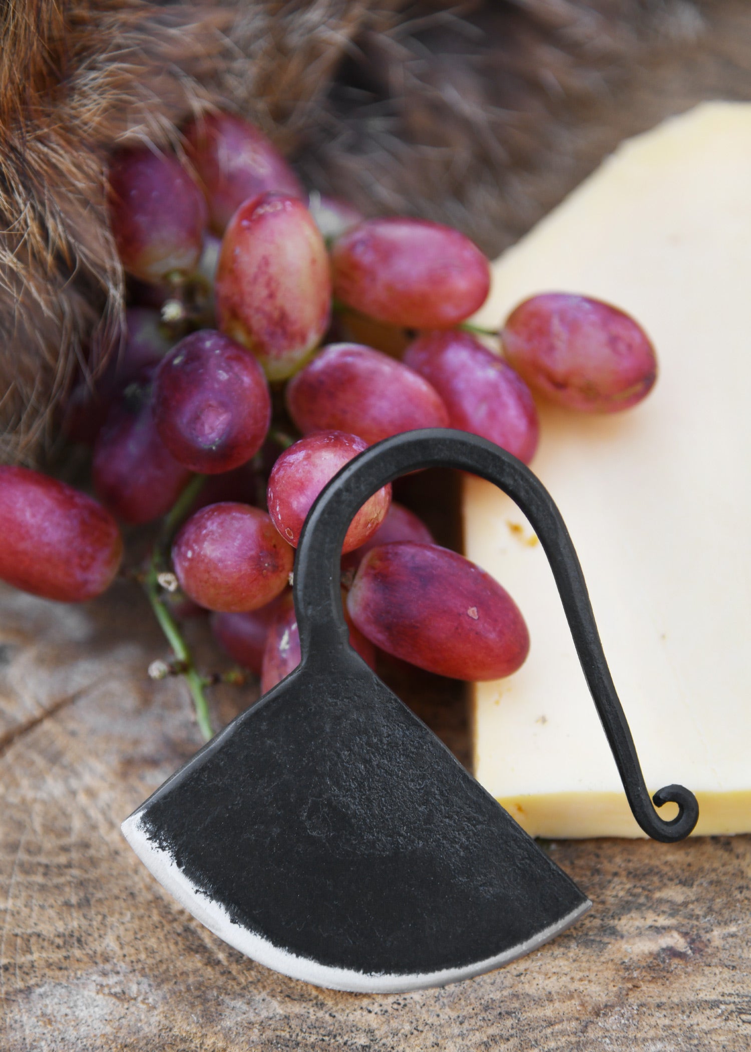 Imagen única de: Cuchillo De Carnicero Forjado, Pequeño
