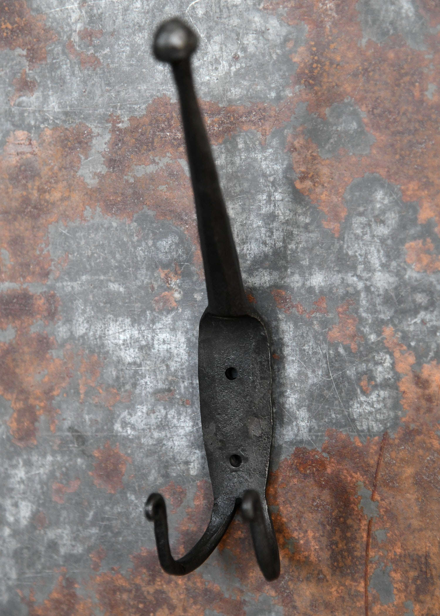 Imagen única de: Perchero Doble Forjado