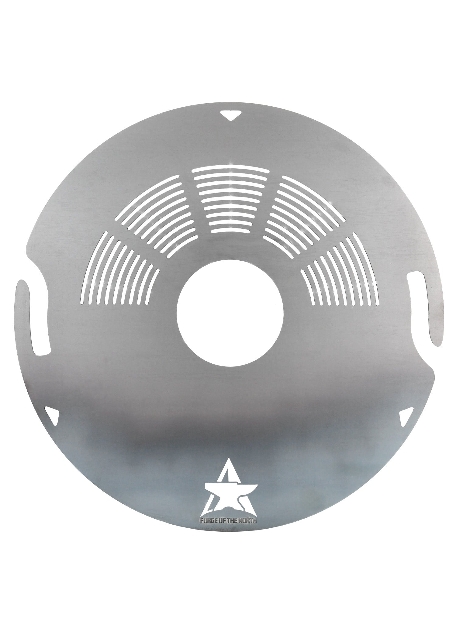 Imagen única de: Placa De Fuego/parrilla Para Barril De Fuego, Ø 80 Cm, Acero