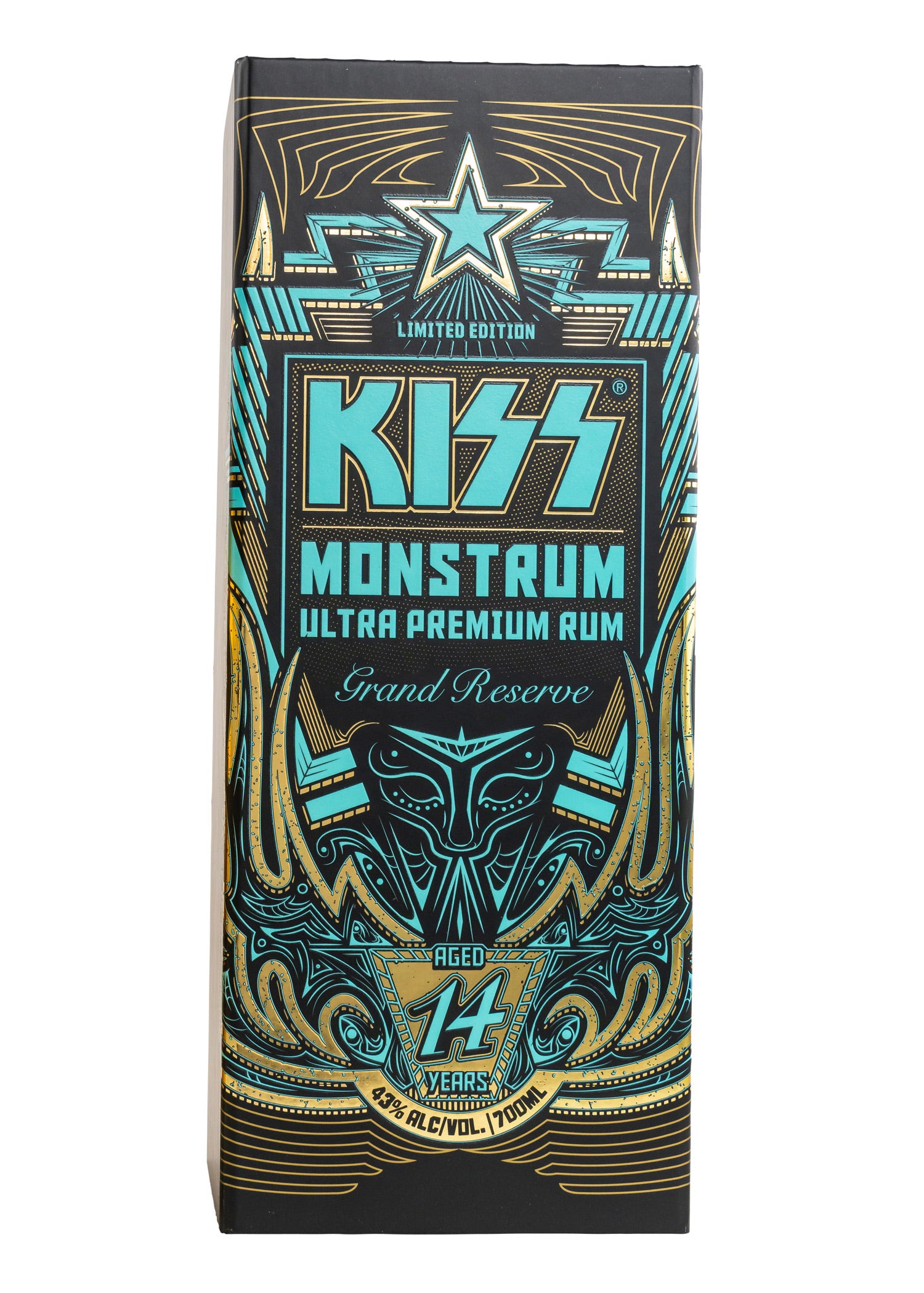 Imagen única de: Kiss Monstrum 14 Años Ron Ultra Premium 43% Vol. 0,7L