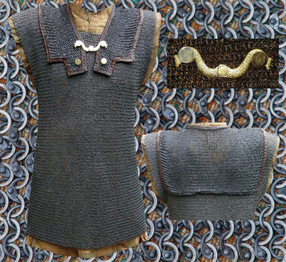 Rm Lorica Hamata, Id6mm, Remachada Y Perforada 1