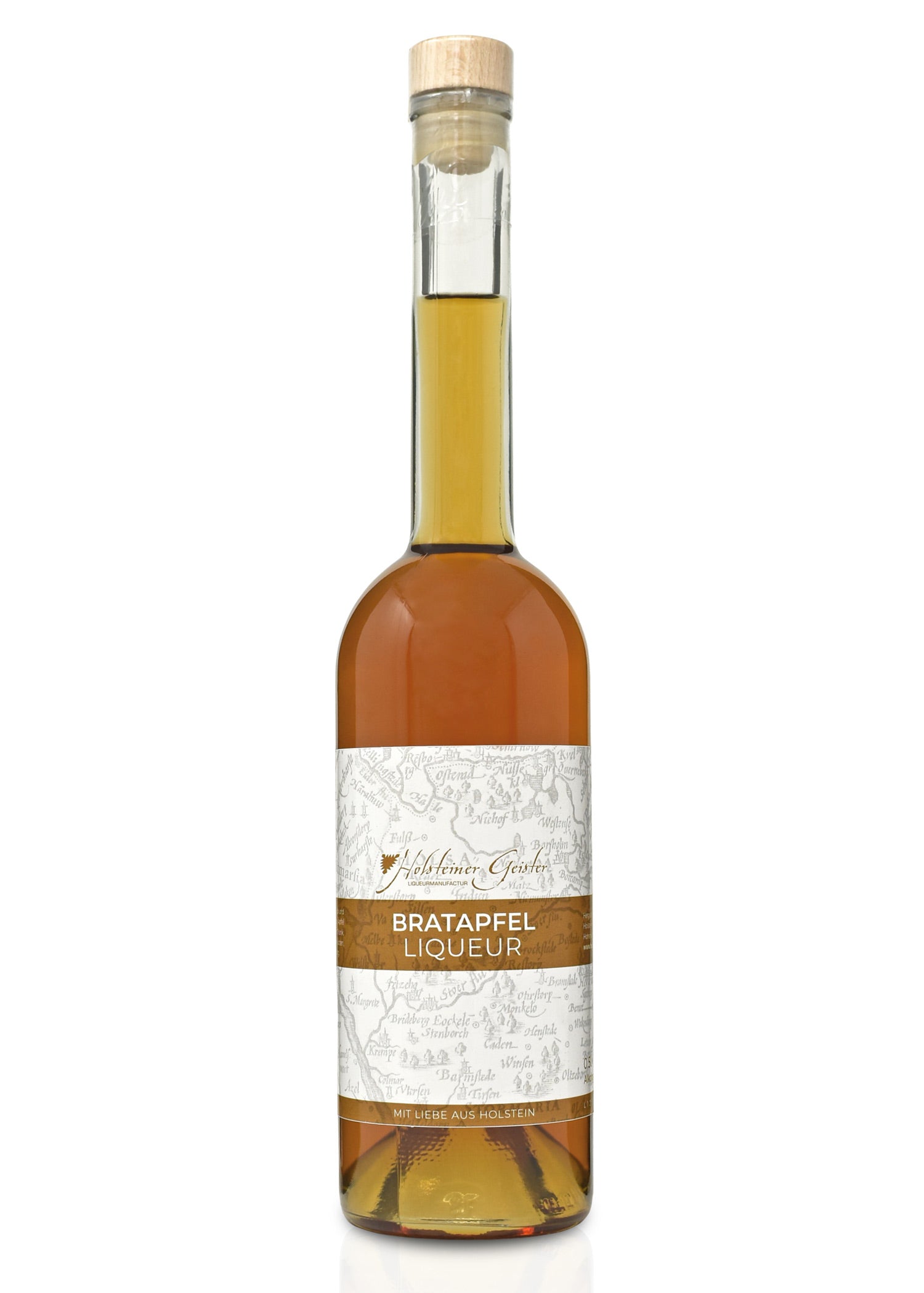 Imagen única de: Licor De Manzana Al Horno, 15% Vol. Alk., Botella De 0,5 L - Aguardientes Holstein