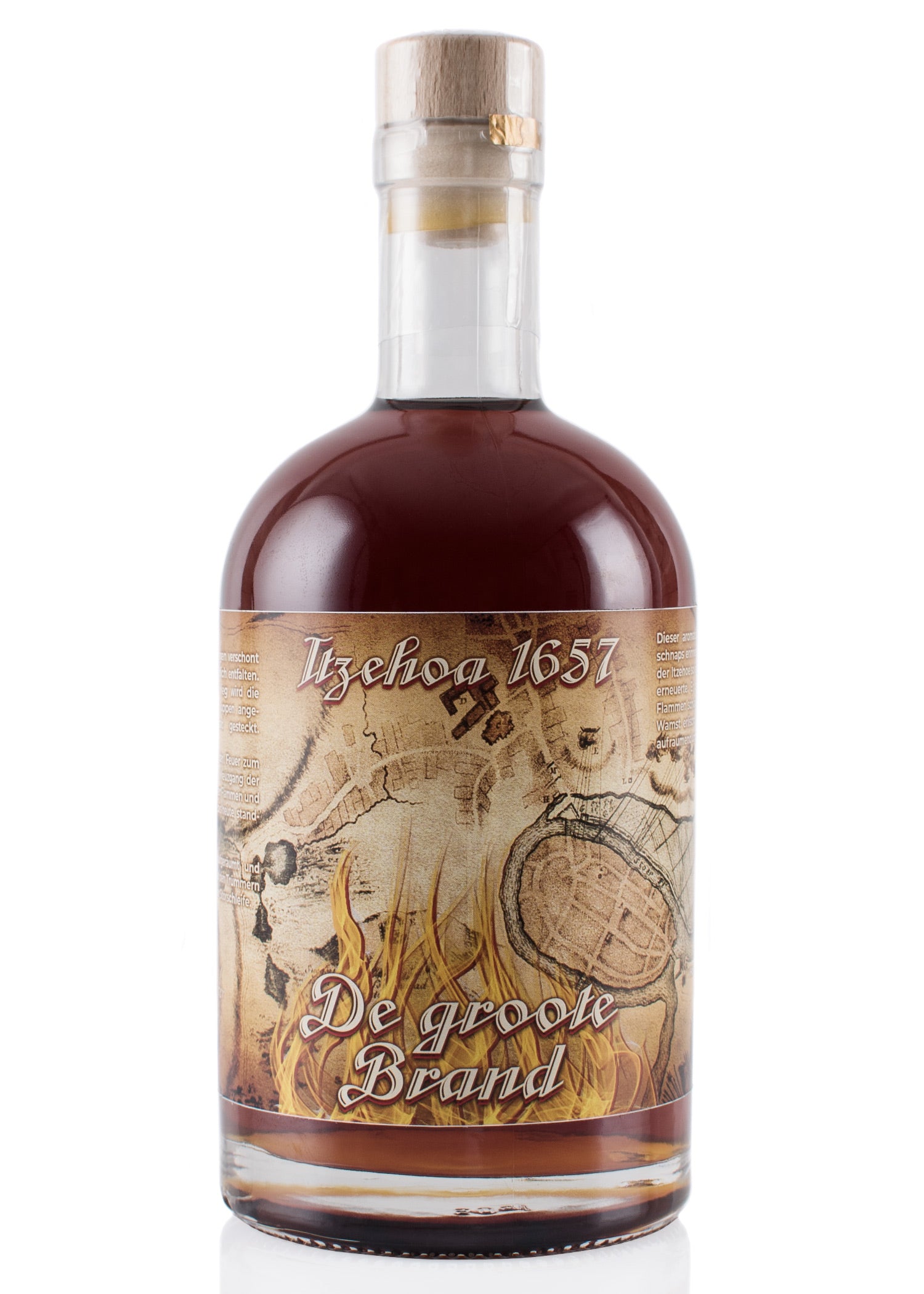 Imagen única de: Itzehoa 1657 De Groote Brand, Licor De Hierbas, 57%, Botella De 0,5 L - Holsteiner