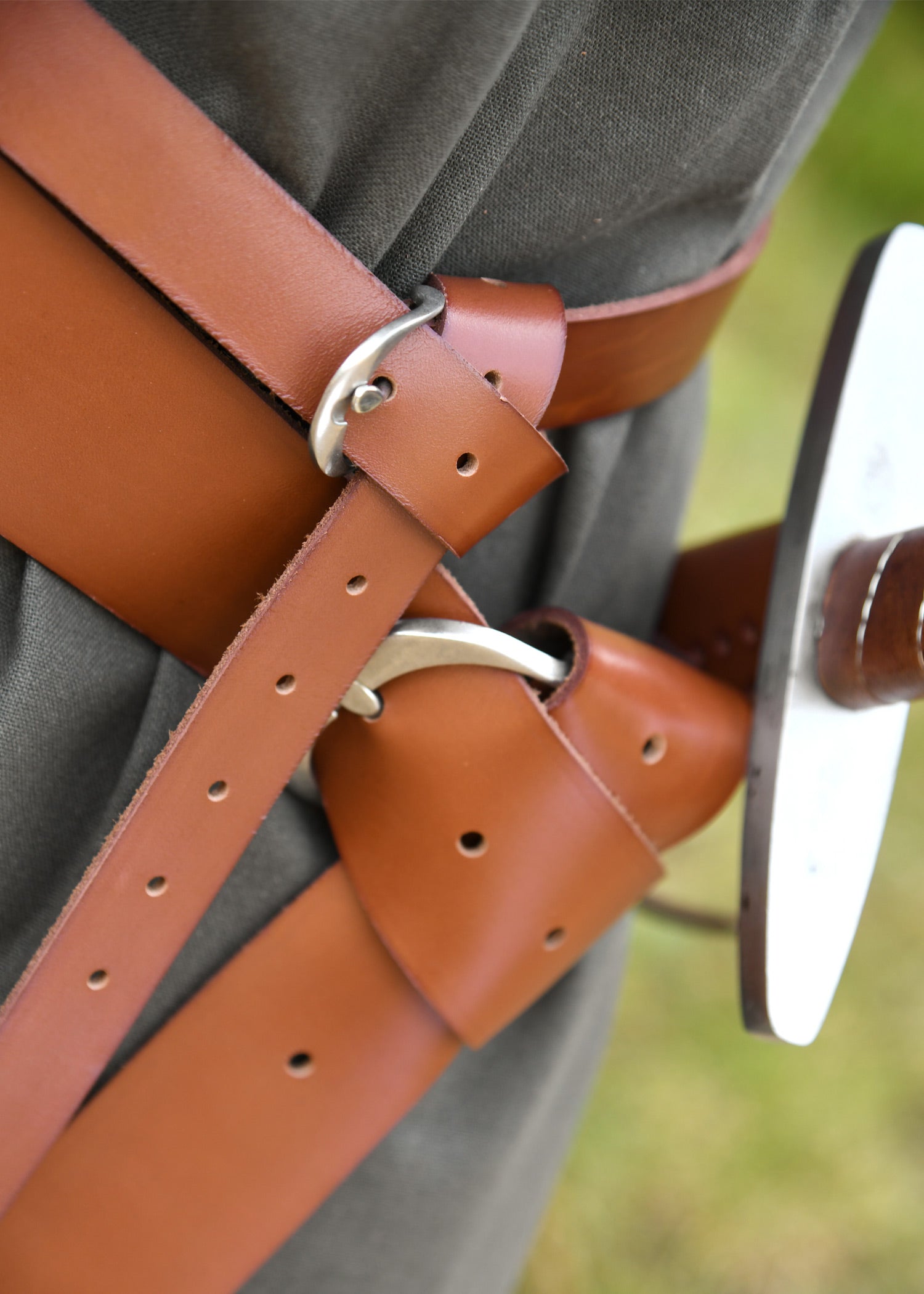 Imagen única de: Cinturón De Espada De La Alta Edad Media, Para Diestros