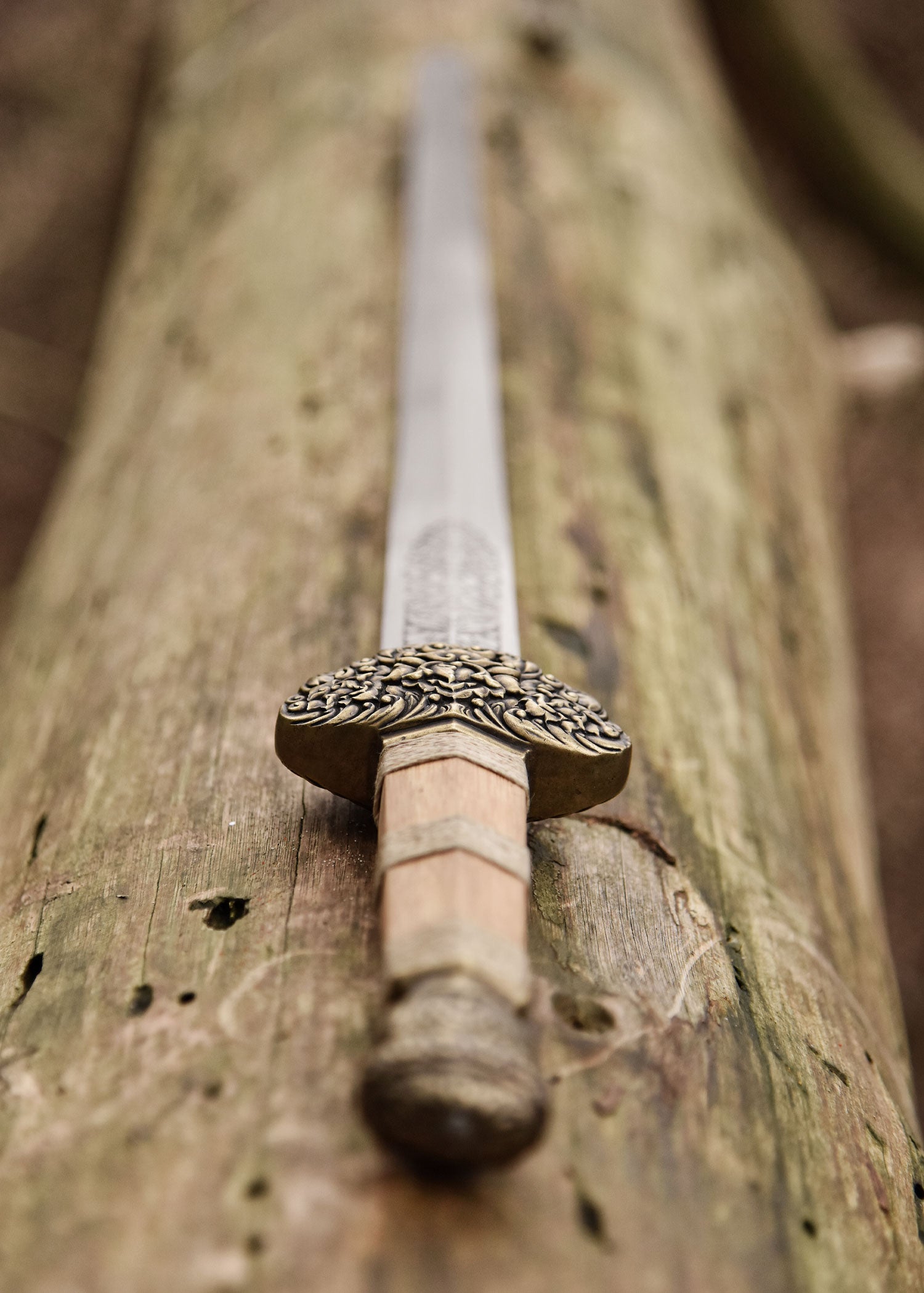 Imagen única de: Espada Shaolin Dharma, Afilada