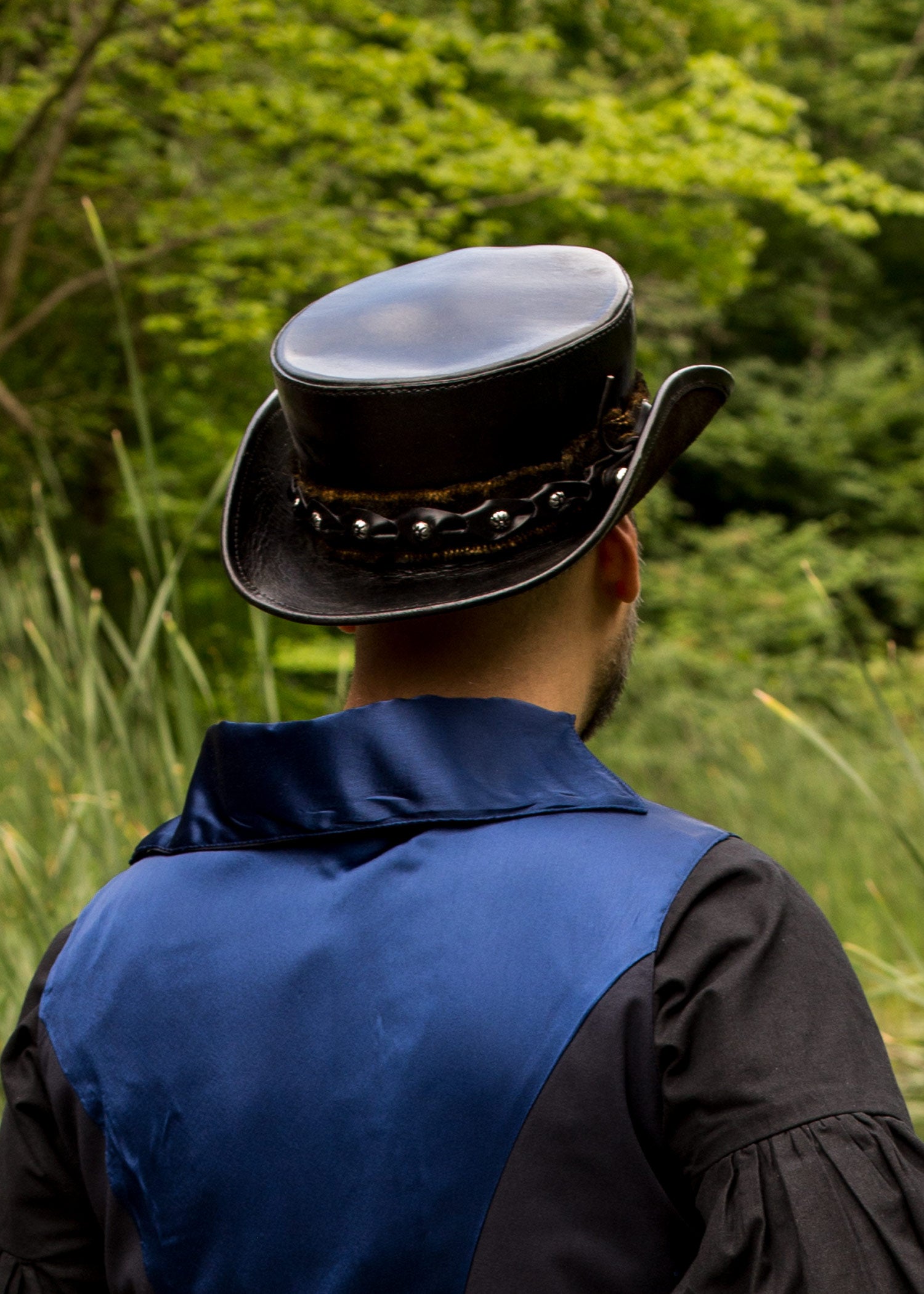 Imagen única de: Cilindro De Cuero, Negro, Varios Tamaños