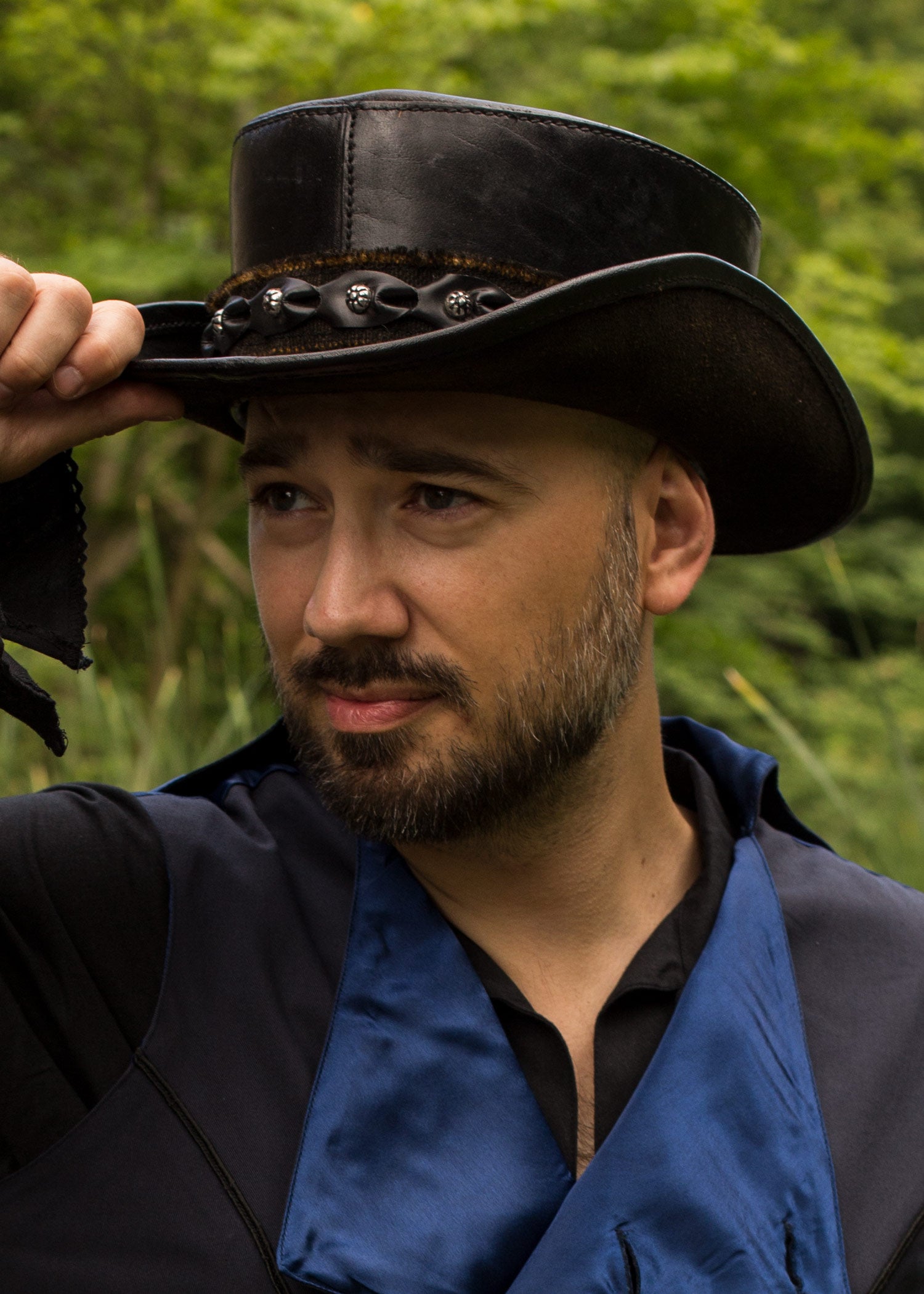 Imagen única de: Cilindro De Cuero, Negro, Varios Tamaños