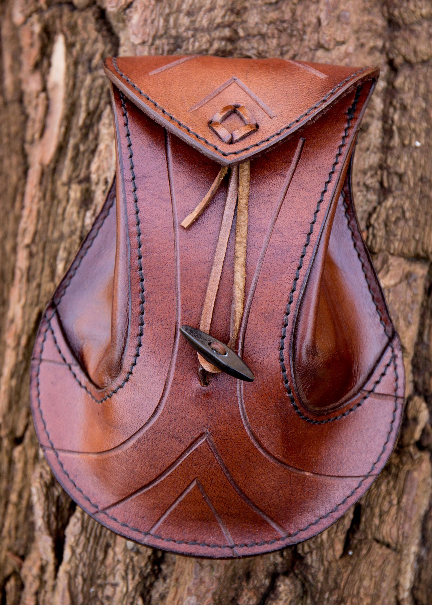 Imagen única de: Bolso De Cuero Élfico