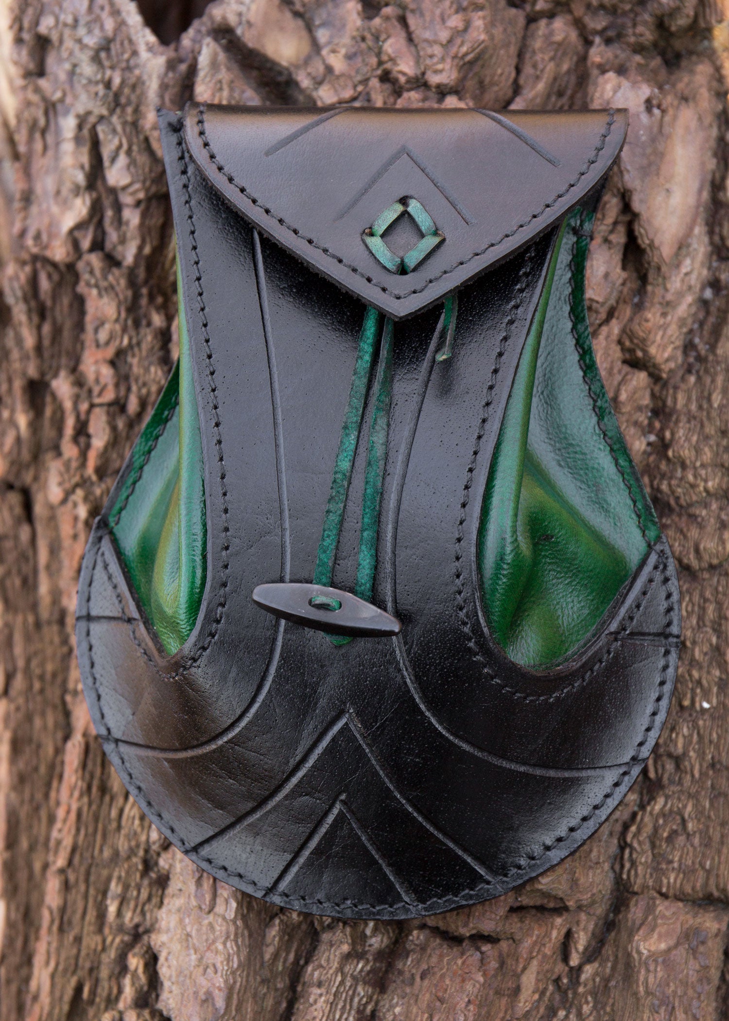 Imagen única de: Bolso De Cuero Élfico