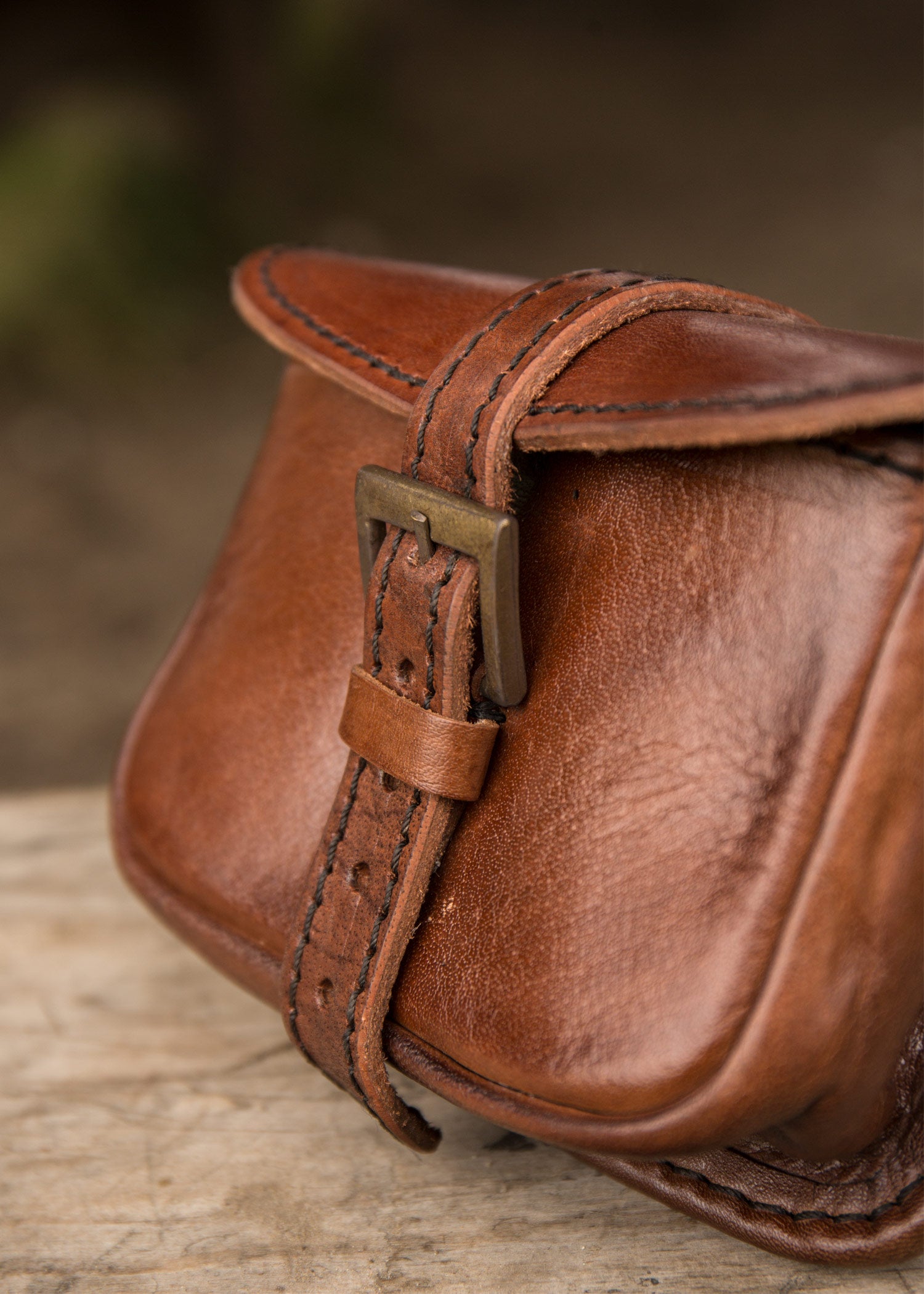 Imagen única de: Bolso Guerrero De Piel, Pequeño