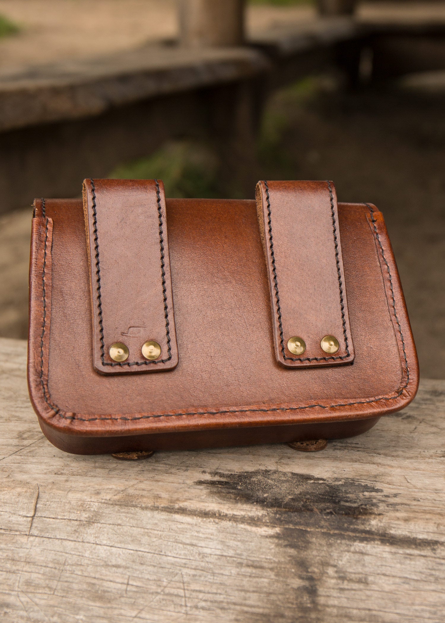 Imagen única de: Bolso Guerrero De Piel, Mediano