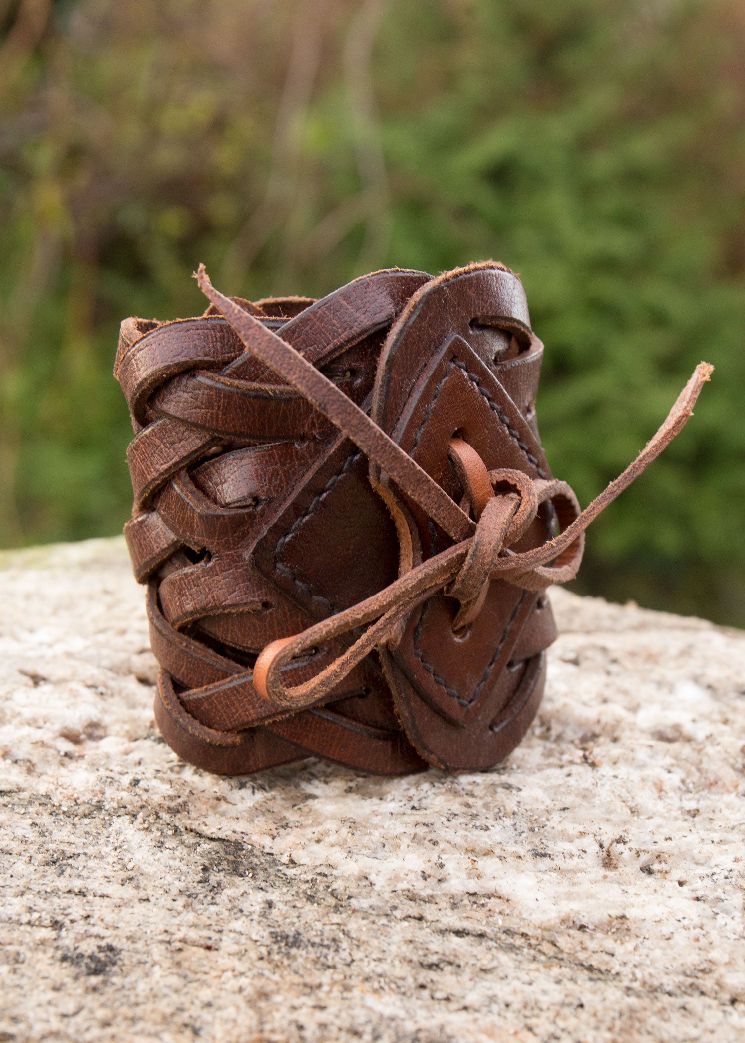 Imagen única de: Pulsera De Cuero Trenzado