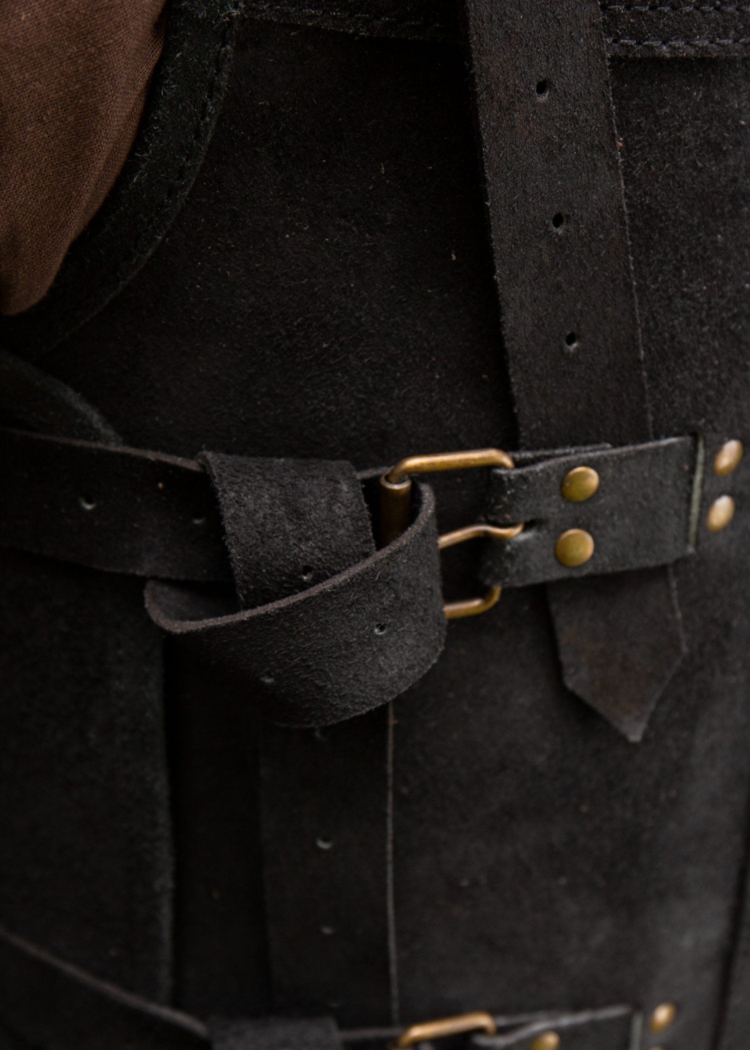 Imagen única de: Armadura De Cuero Rfb Viking, Negra