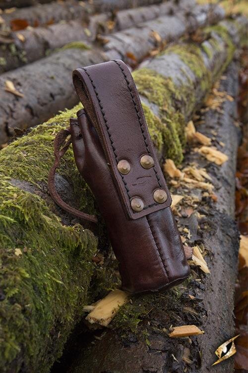 Imagen única de: Telescopio Con Funda De Cuero - Latón