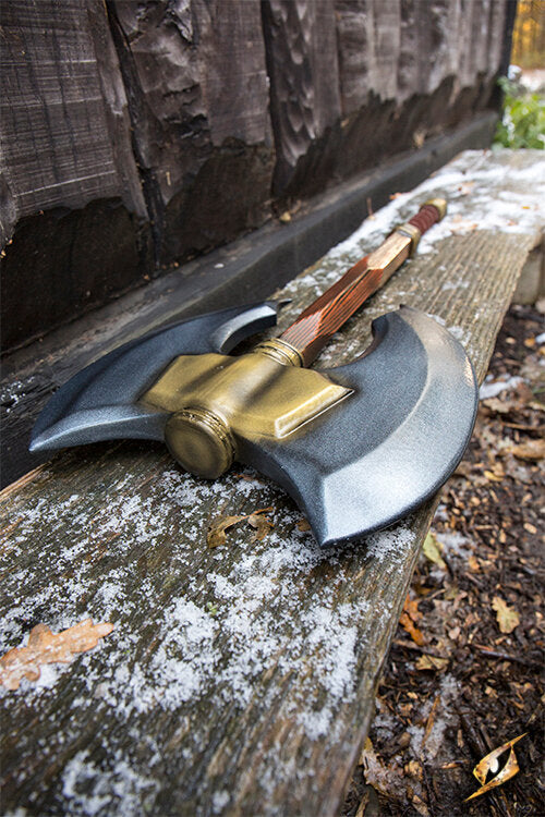 Imagen única de: Hacha De Batalla De Dos Puntas - 85 Cm